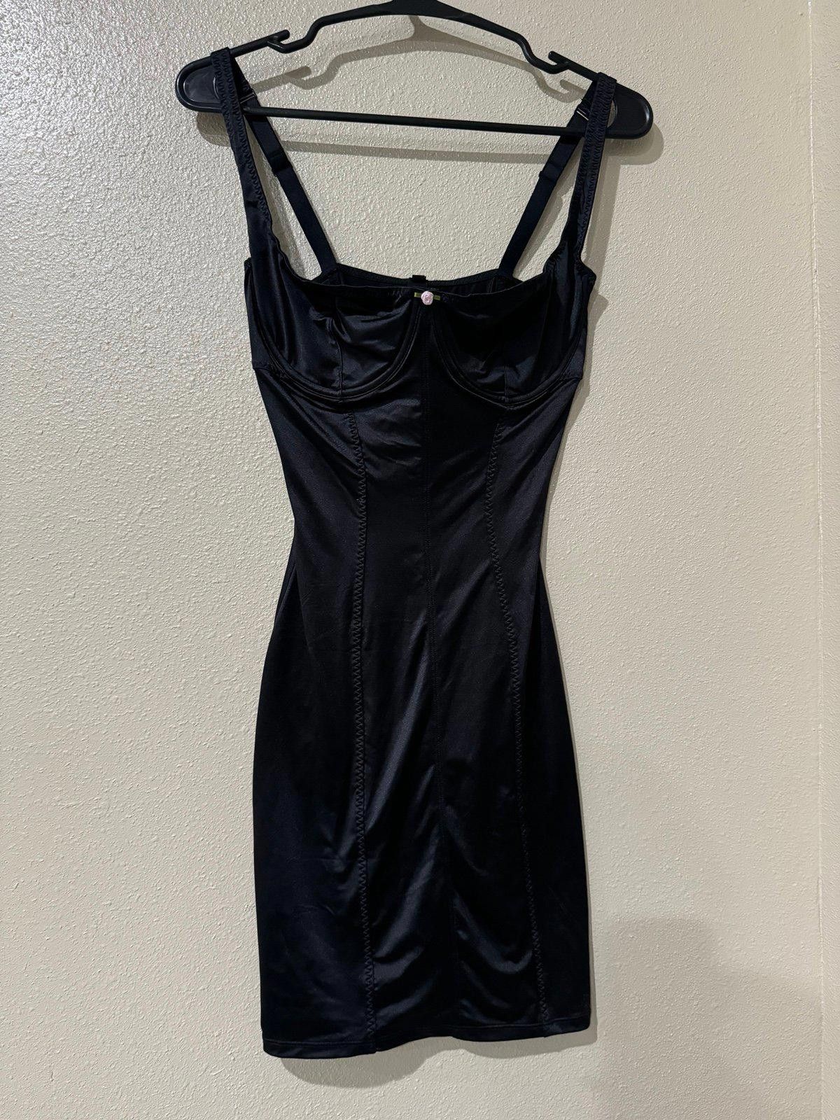 Kim Kardashian Skims Stretch Satin Dress Size M / US 6-8 / IT 42-44 - 2 Thumbnail