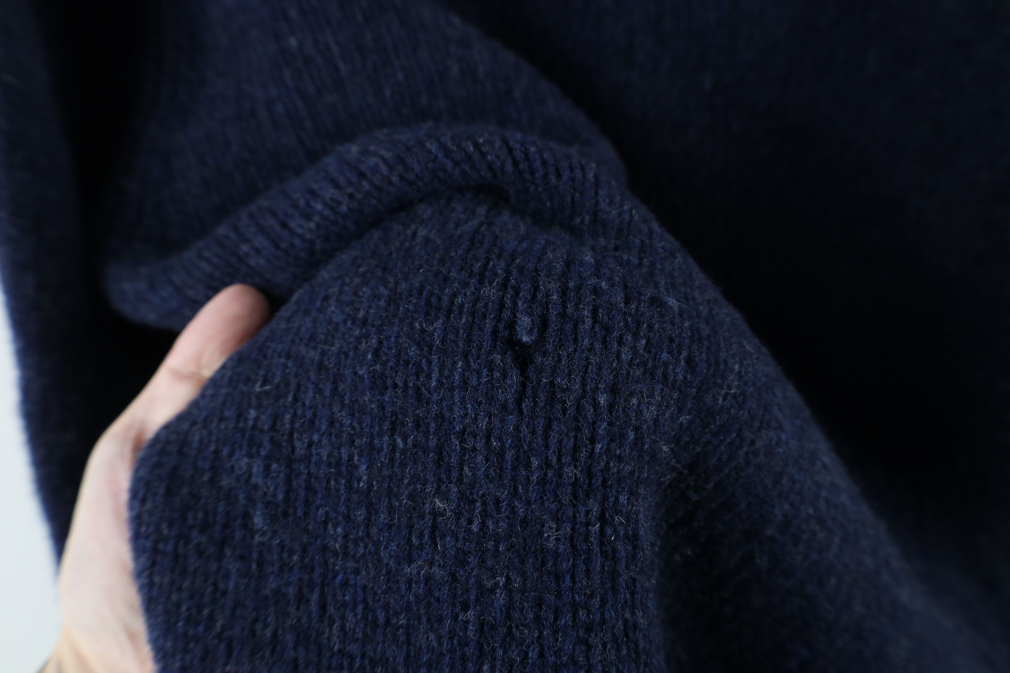Vintage Vintage 90s Streetwear Chunky Ribbed Lambswool Knit Sweater Size US M / EU 48-50 / 2 - 6 Thumbnail