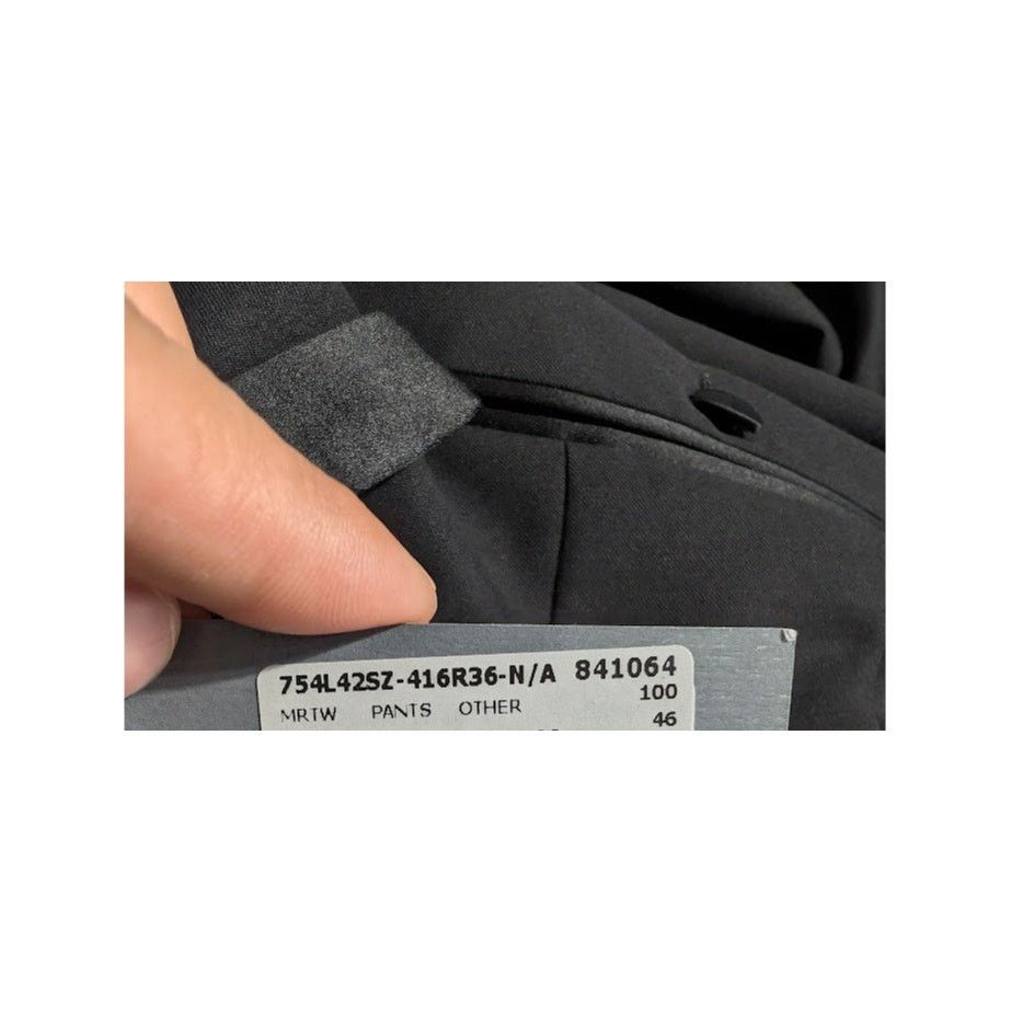 Tom Ford o1rshd1 MRTW Pants Other in Black Size US 30 / EU 46 - 21 Thumbnail