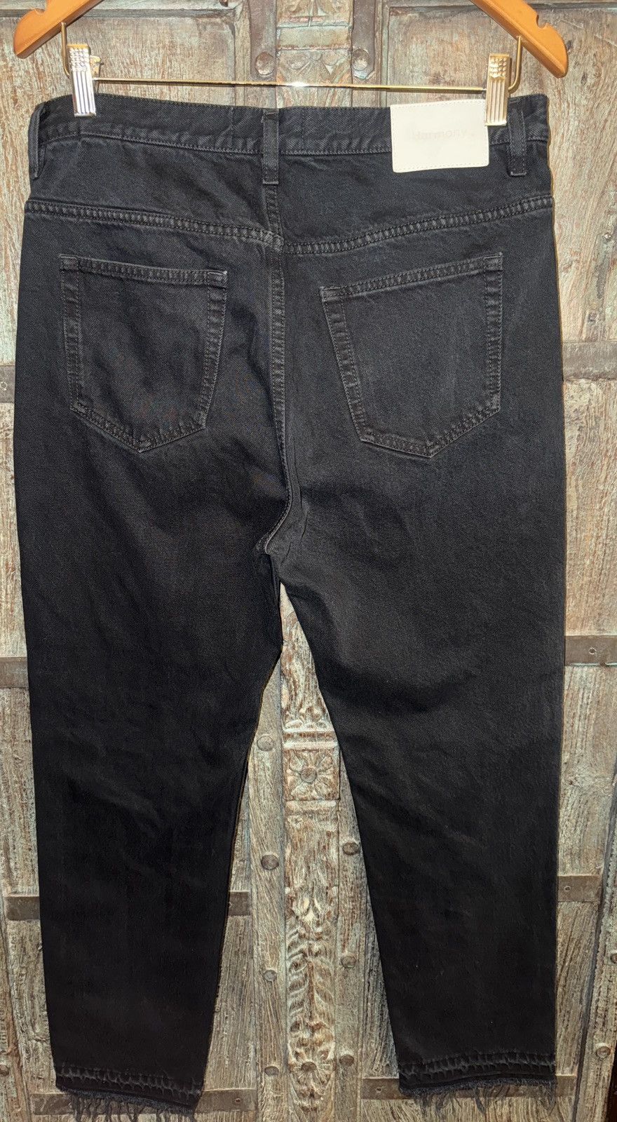 Harmony Paris Dorian Jeans in Black Denim Size US 31 - 3 Thumbnail