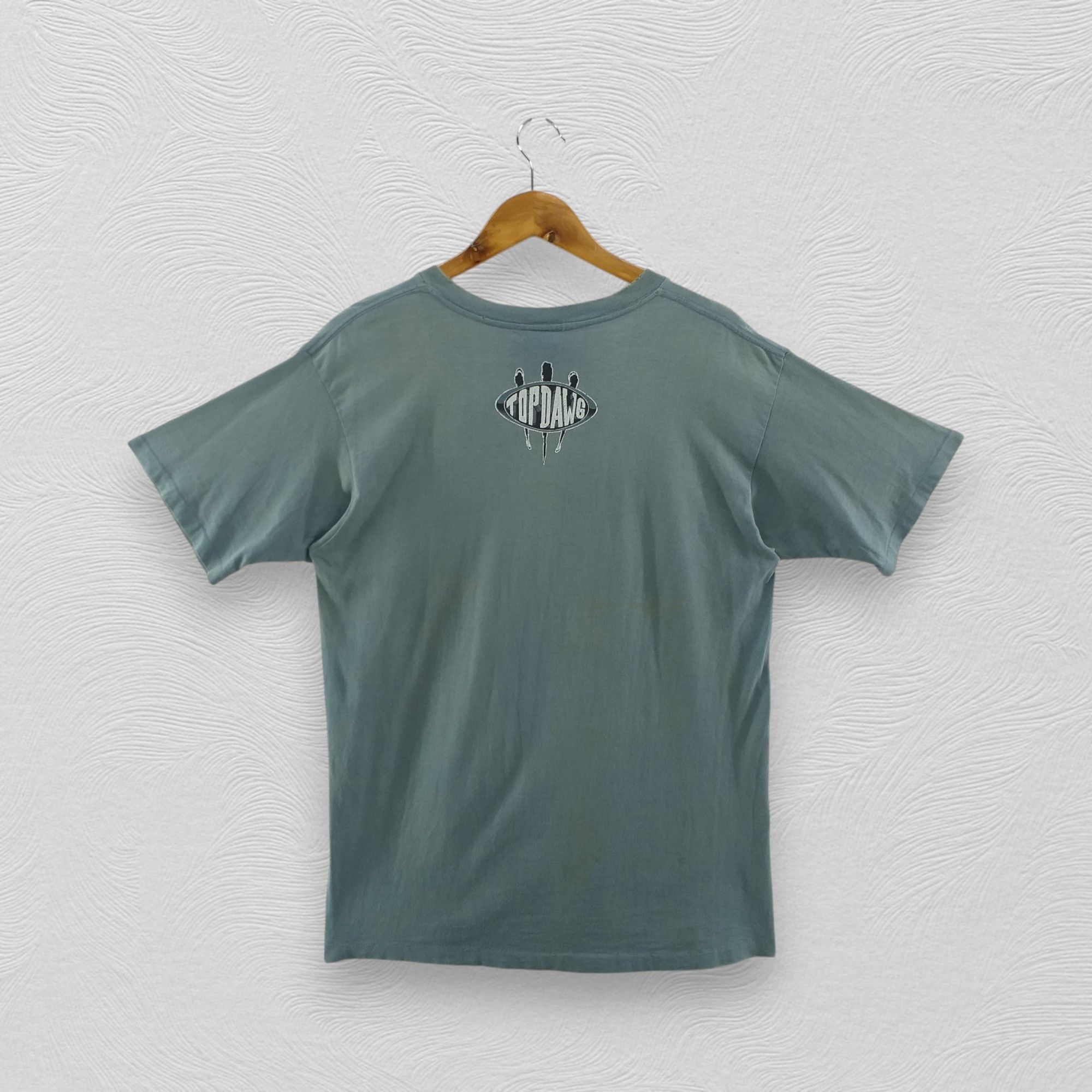 Rap Tees Distressed Vintage Top Dawg Bones Brigade Skateboard-G028 Size US XL / EU 56 / 4 - 2 Thumbnail
