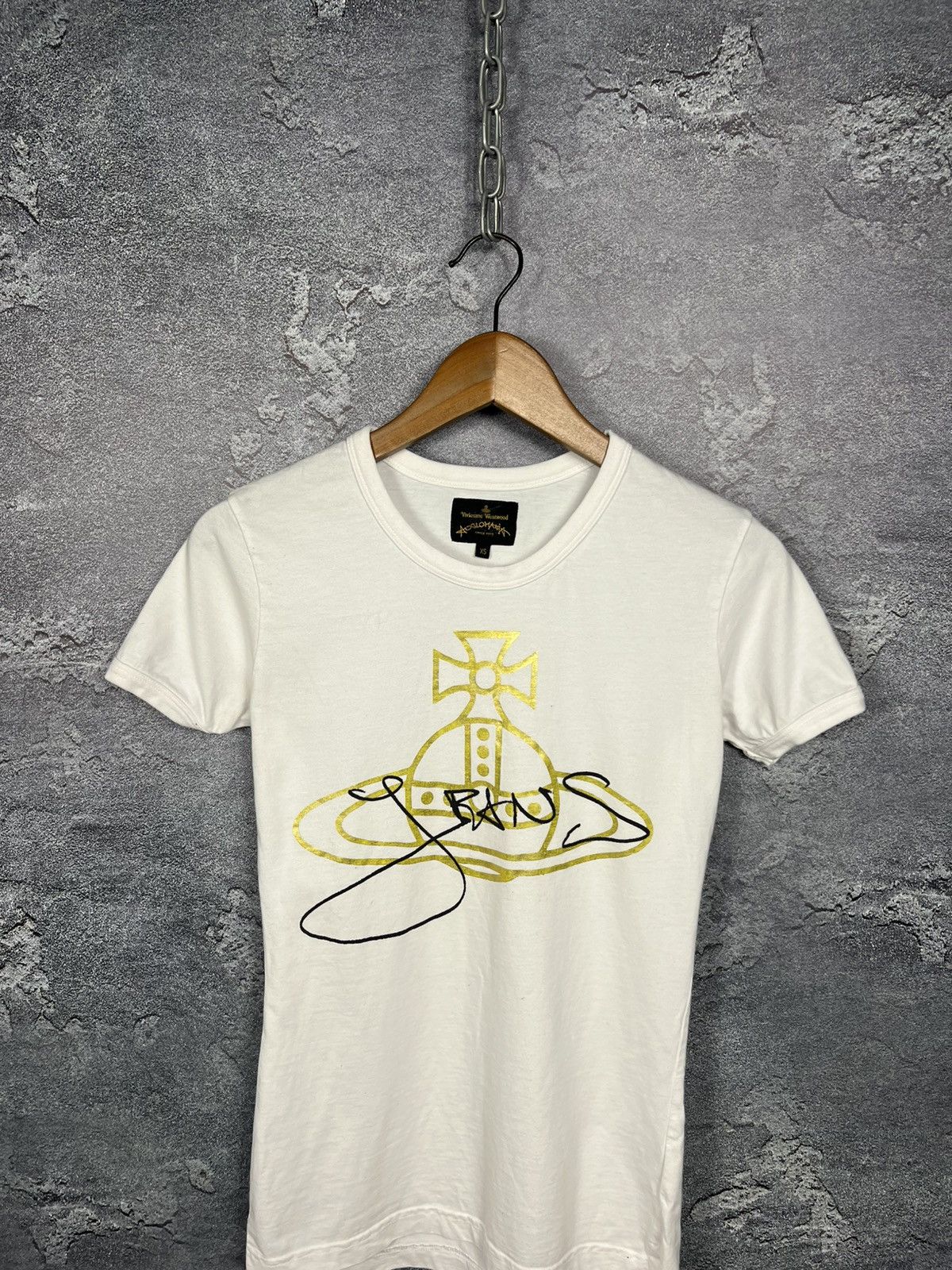 Vivienne Westwood Vivienne Westwood Anglomania Big Logo T-shirt Tee Size XS / US 0-2 / IT 36-38 - 2 Thumbnail