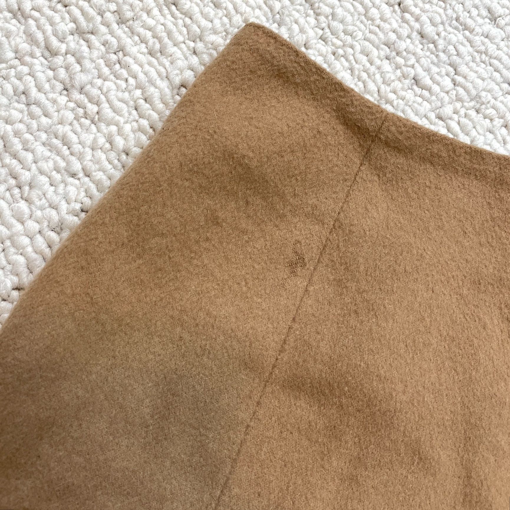 Banana Republic Banana Republic Skirt Womens 8 Brown Wool Nylon Short A-Line Zip Solid Solid Color Size 30" / US 8 / IT 44 - 4 Thumbnail