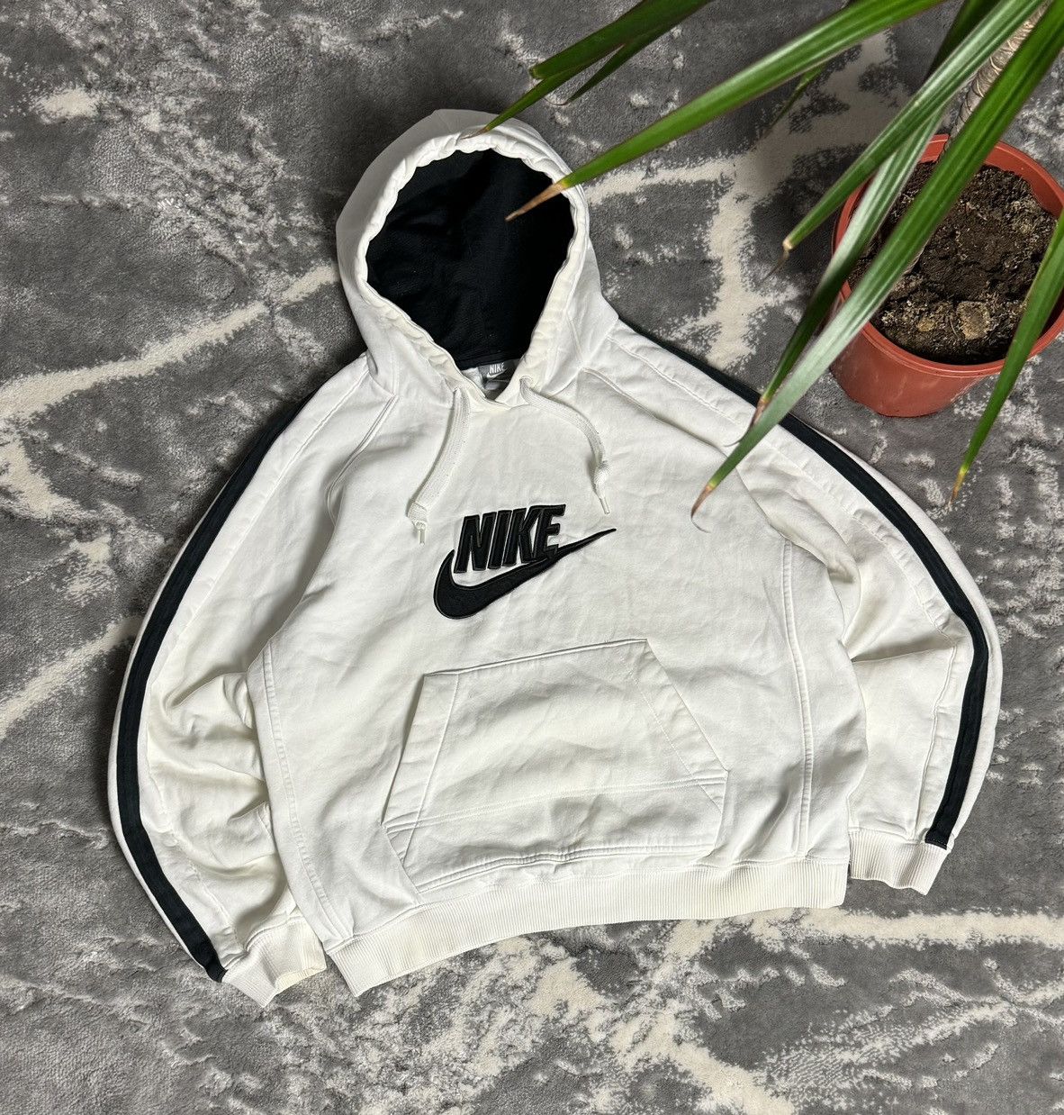 90s Nike Vintage Big Logo Oversize Hoodie