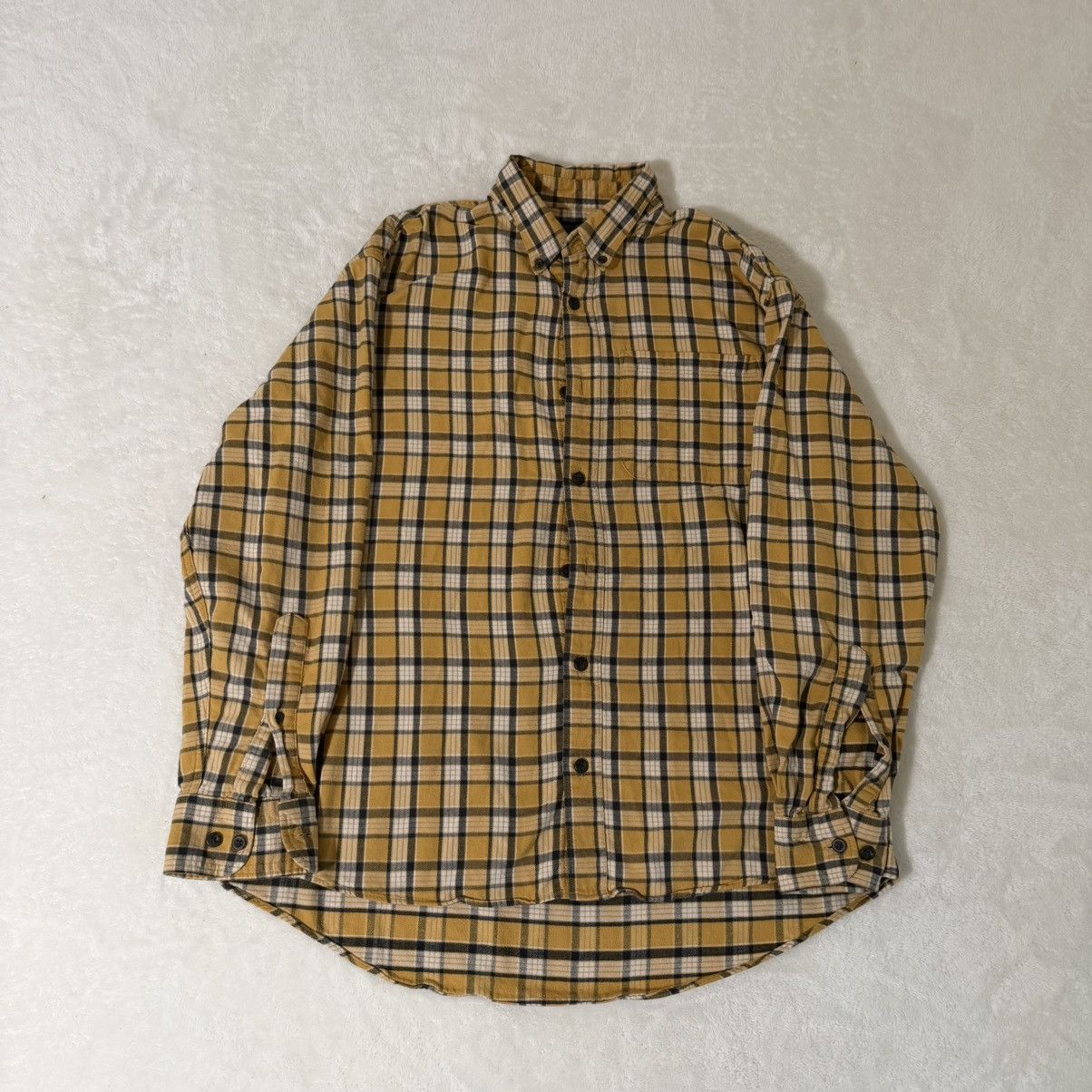 Cabelas y2k vintage Cabela’s Yellow Button Up Shirt Size US L / EU 52-54 / 3 - 1 Thumbnail