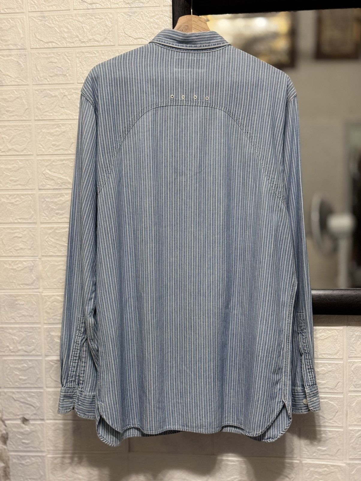 Polo Ralph Lauren 90s Polo Ralph Lauren inspired 30s USN Chambray Chinstrap Size US L / EU 52-54 / 3 - 2 Thumbnail
