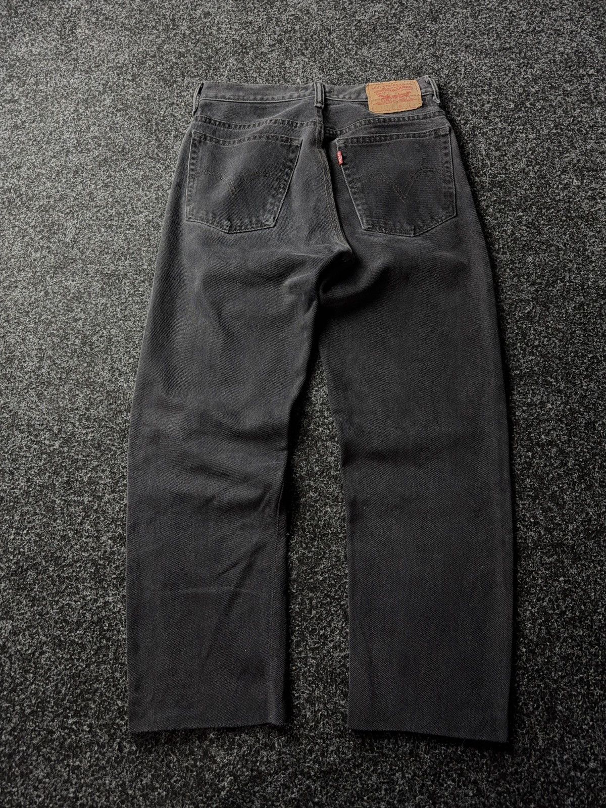 Levi's Vintage 00s Y2K Rework Levi’s 517 Black Jeans Denim pants Size US 29 - 7 Thumbnail