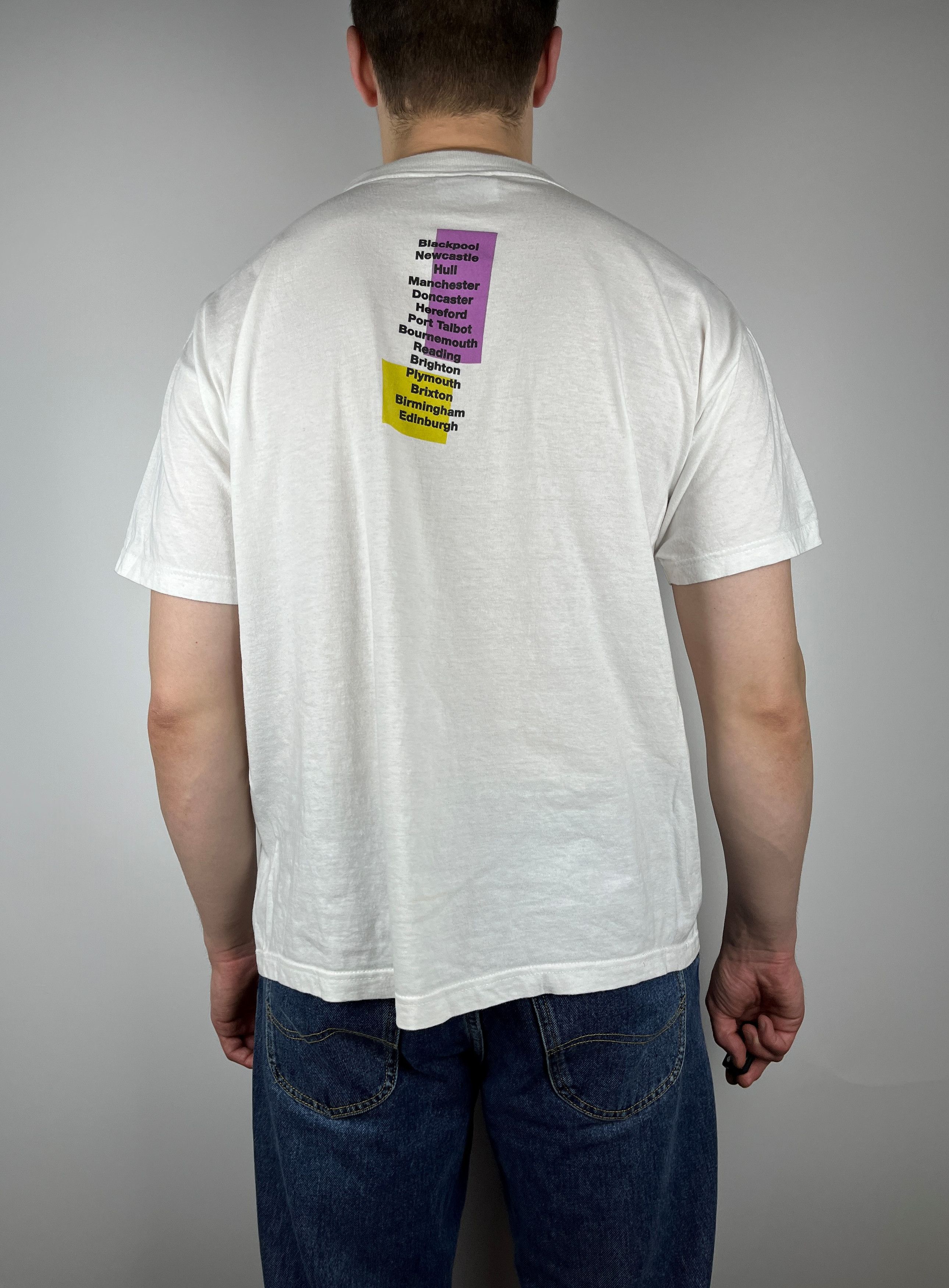 Band Tees × Vintage Vintage UB40 World Tour 1998 Men's T-shirt 90s Size US XL / EU 56 / 4 - 13 Thumbnail