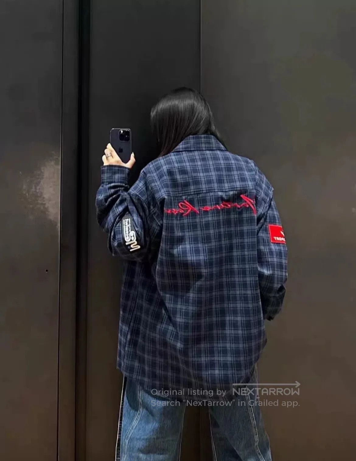 Martine Rose Martine Rose Plaid Chain Shirt Jacket. Size US XS / EU 42 / 0 - 6 Thumbnail