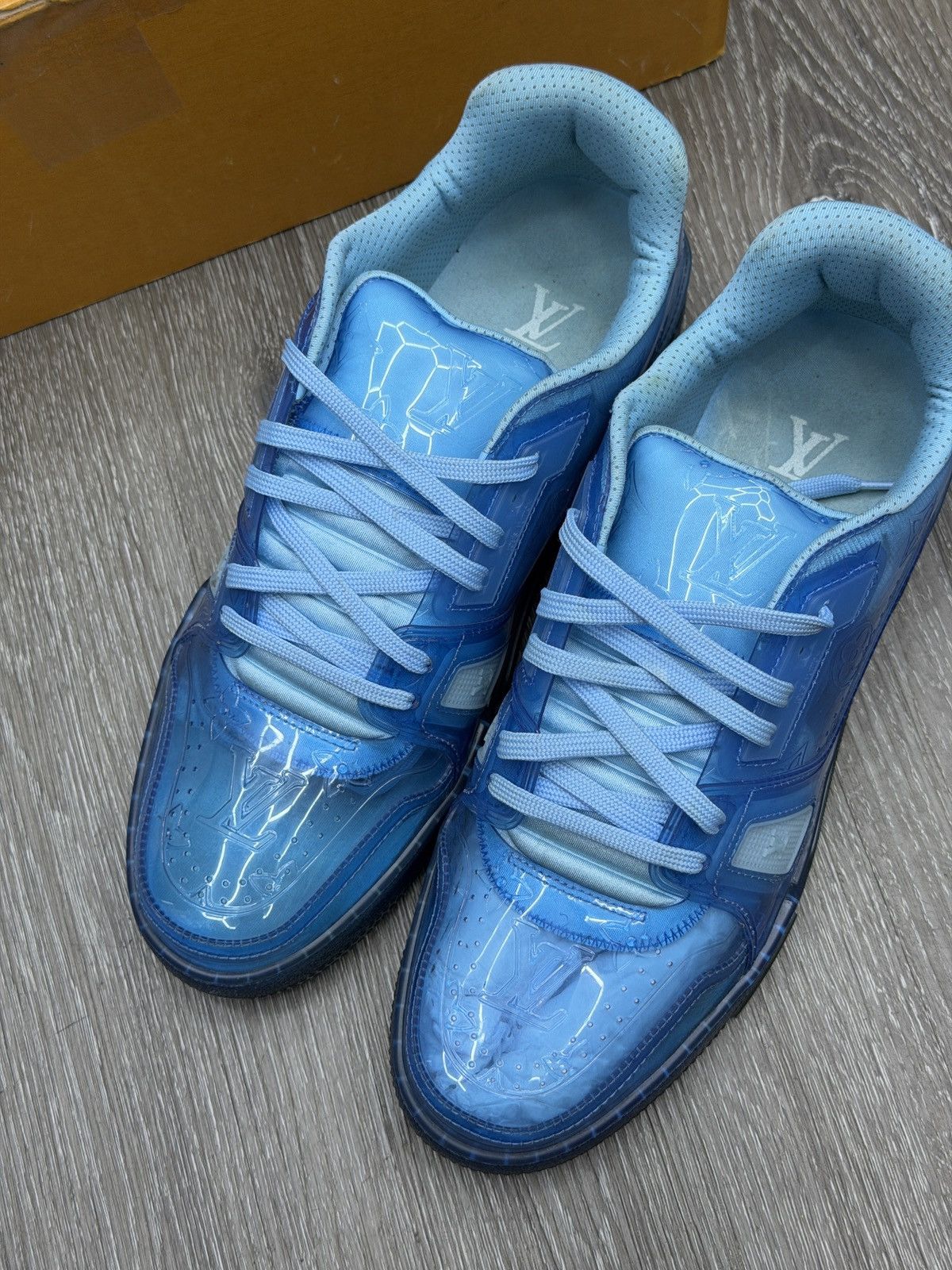 Louis Vuitton Louis Vuitton Trainer Transparent Blue Size US 8 / EU 41 - 3 Thumbnail