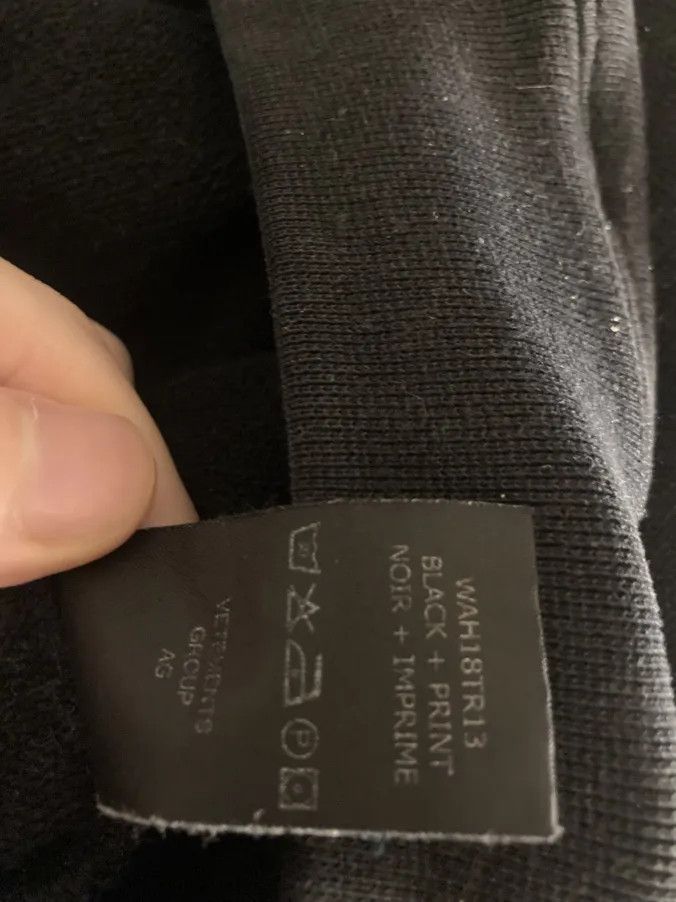 Vetements Vetements Metal Tour Hoodie - Winter 2018 Size US XL / EU 56 / 4 - 7 Thumbnail