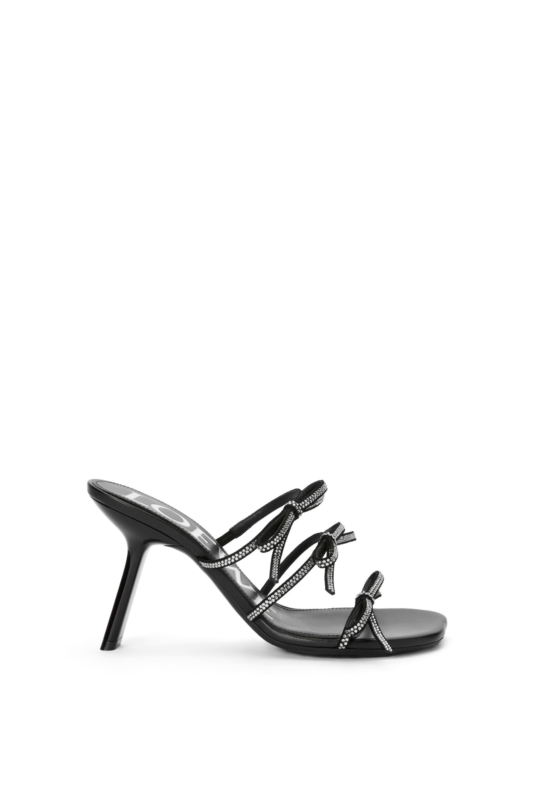 Loewe o1in1g0426 Petal Bow Sandals in Black Size US 9 / IT 39 - 1 Thumbnail