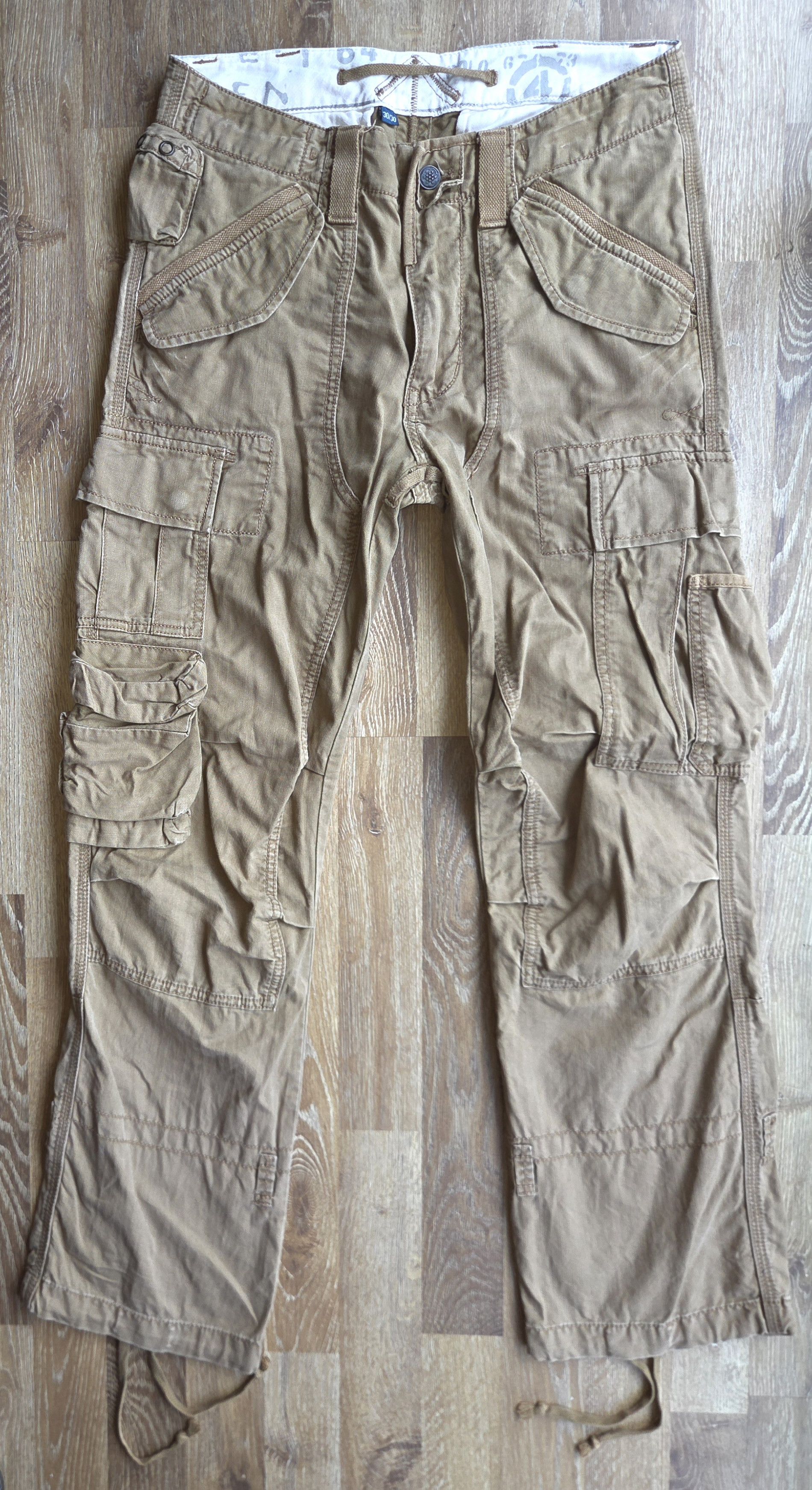 Polo Ralph Lauren Distressed Polo Ralph Lauren Tactical Cargo Pockets Pants Size US 30 / EU 46 - 1 Thumbnail