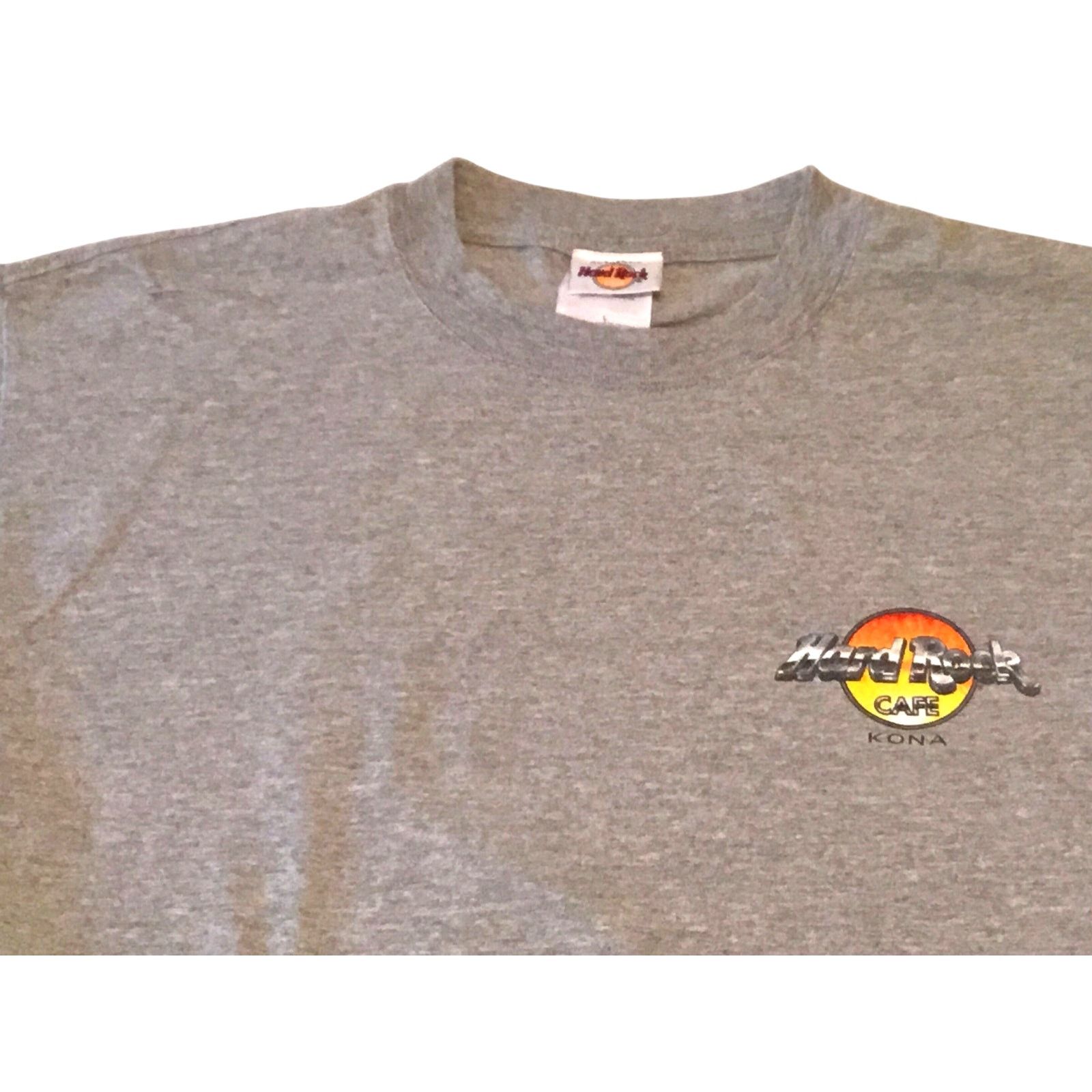 Hard Rock Cafe Hard Rock Cafe L Kona HI T-Shirt Gray Vintage 2000 Size US L / EU 52-54 / 3 - 3 Thumbnail