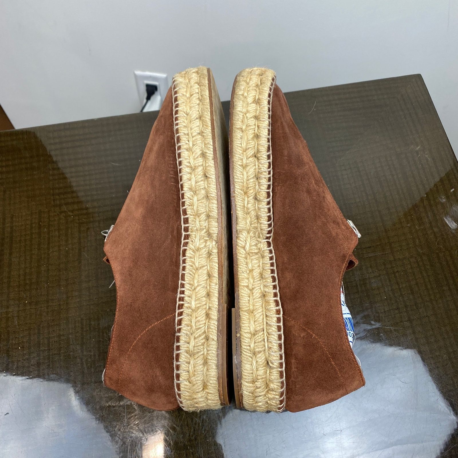 Alexander Wang Alexander Wang Devon Front Zip Suede Espadrille Women's 41 Size US 11 / IT 41 - 5 Thumbnail
