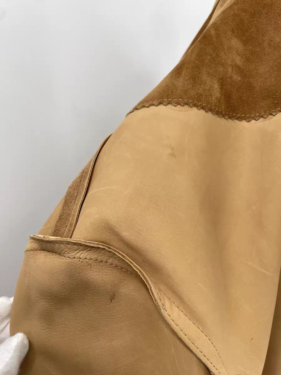 Loewe Loewe Camel Suede Double-breasted Coat, Suede Size XS / US 0-2 / IT 36-38 - 4 Thumbnail