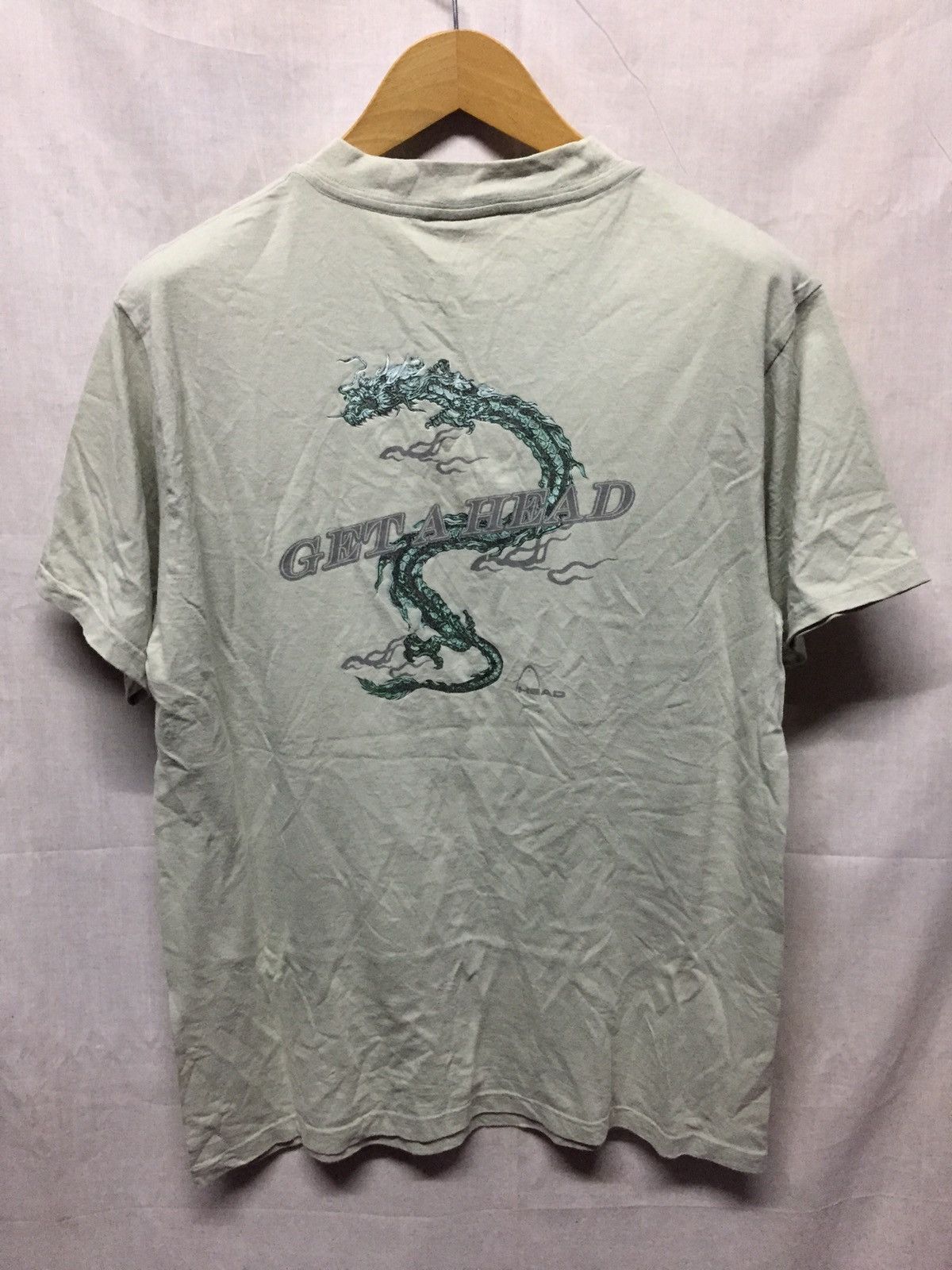 Vintage Vintage Head Get A Head Dragon Tee Size US M / EU 48-50 / 2 - 2 Thumbnail