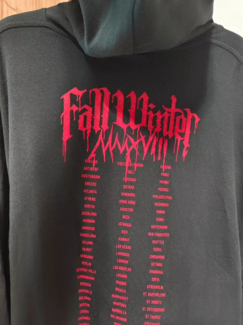 Vetements Vetements Blood Drop Hoodie, Size M, Made in Portugal Size US M / EU 48-50 / 2 - 3 Thumbnail