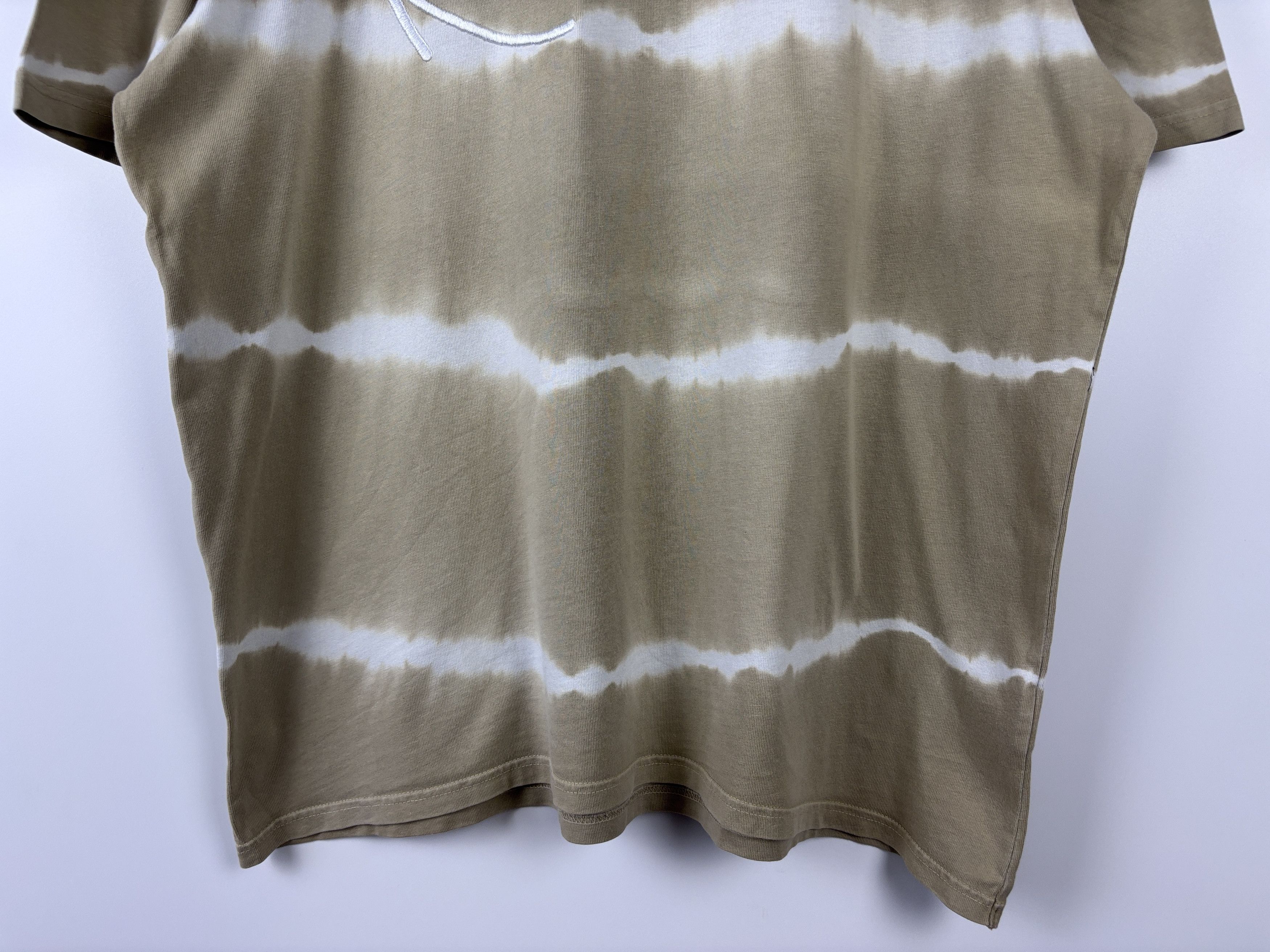 Karl Kani Mens Karl Kani Signature Tie Dye Beige T-Shirt Size L Size US L / EU 52-54 / 3 - 3 Thumbnail