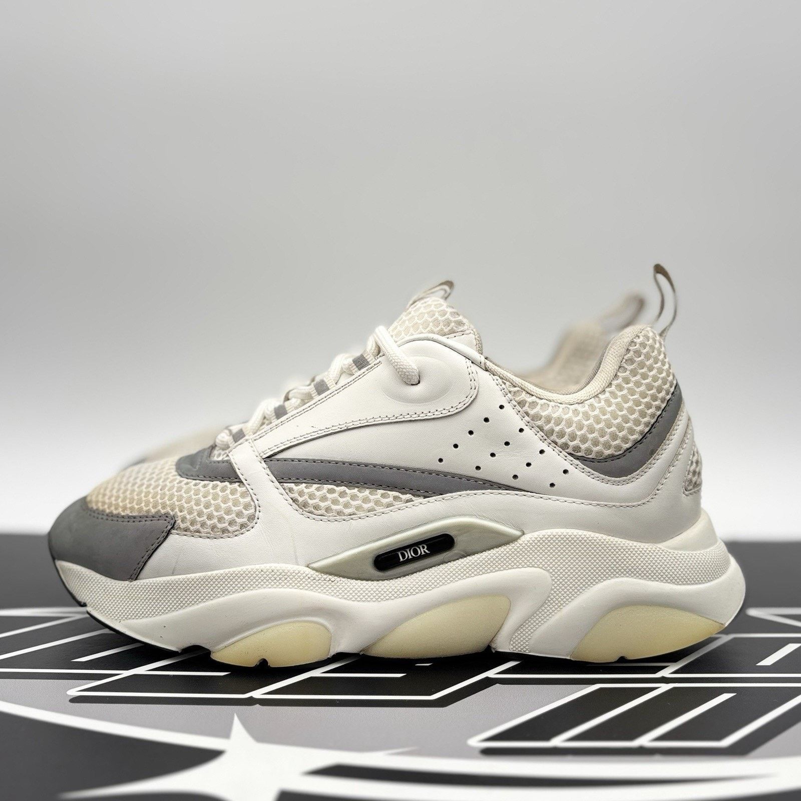 Dior Size 41 (8 US) - Dior B22 Sneaker ' White Reflective ' Size US 8 / EU 41 - 1 Thumbnail