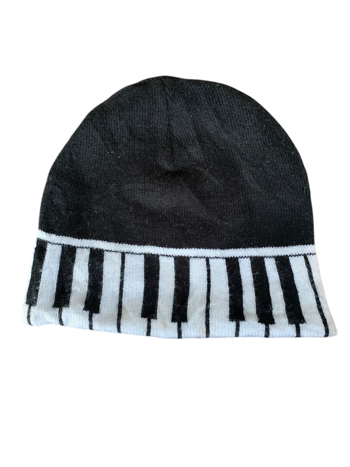 Japanese Brand × Kapital × Vintage Rare Music Piano design Winter session beanie hat Size ONE SIZE - 9 Thumbnail