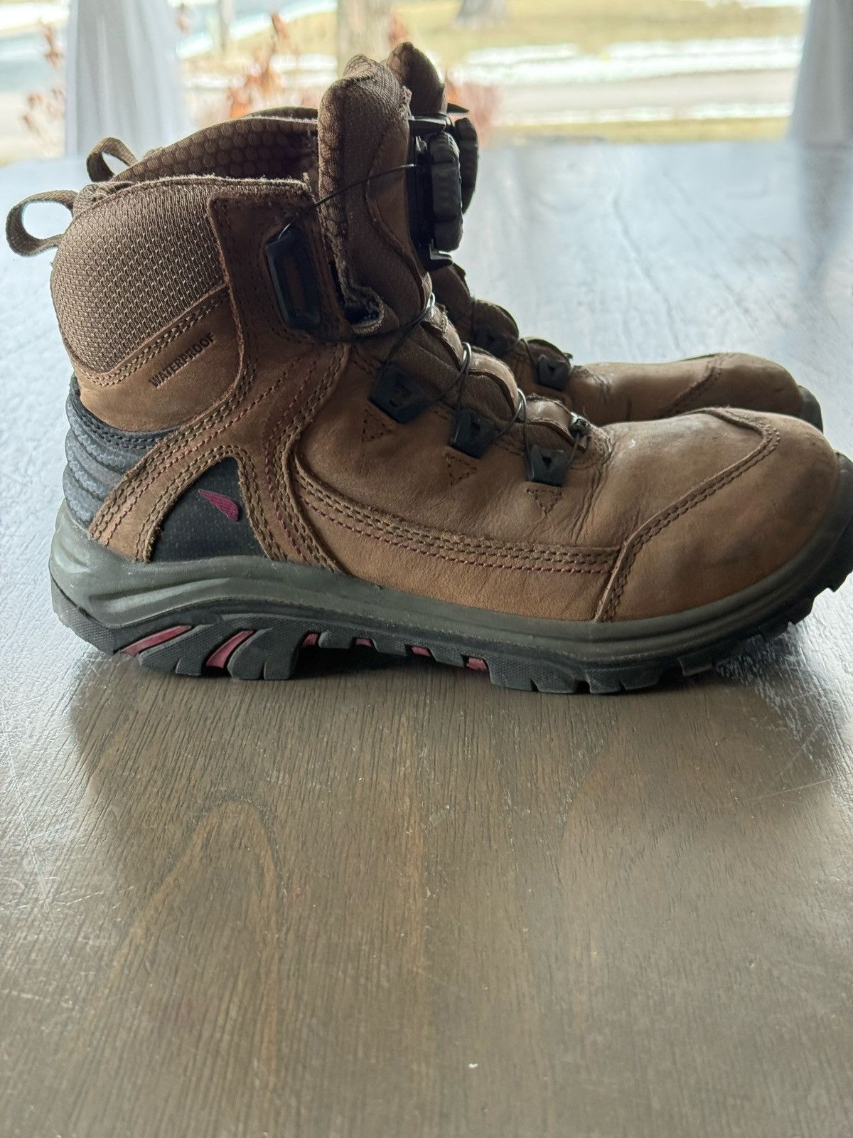 Red Wing Redwing safety toe boots Size US 8 / IT 38 - 2 Thumbnail
