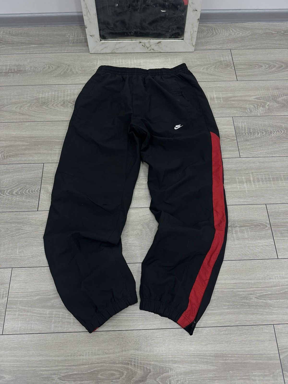 Nike Nike Vintage Nylon Y2K Drill Trackpants Sweatpants Blokecore Size US 34 / EU 50 - 1 Thumbnail