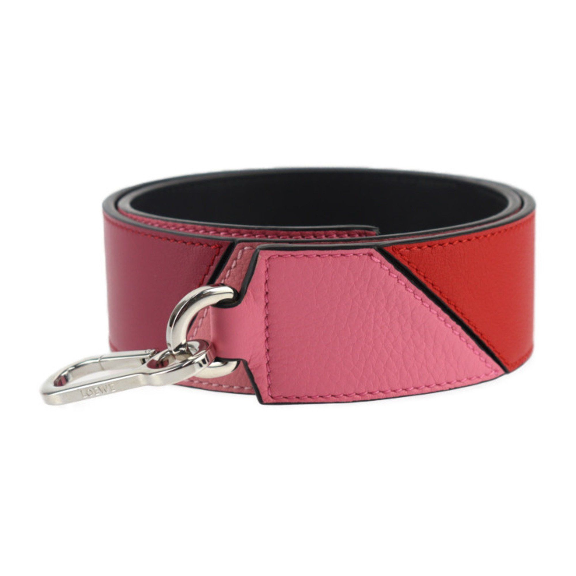 Loewe LOEWE Degrade Puzzle Bandouliere 90 Shoulder Strap 125.99UR71 Classic Calfskin Pink x Red Purple Black Replacement 2407043008028R1 Size ONE SIZE - 1 Thumbnail