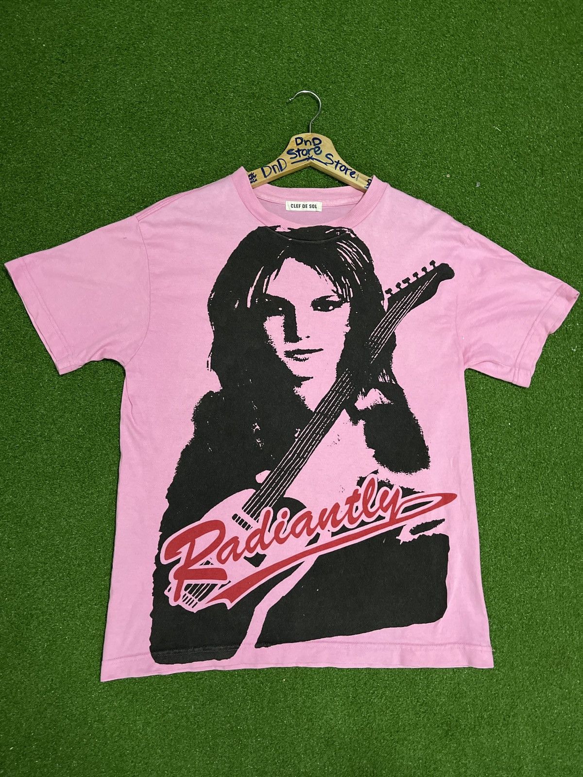 image of Hysteric Glamour x If Six Was Nine Vintage Clef De Sol Big Photo Very in Pink, Men's (Size Medium)