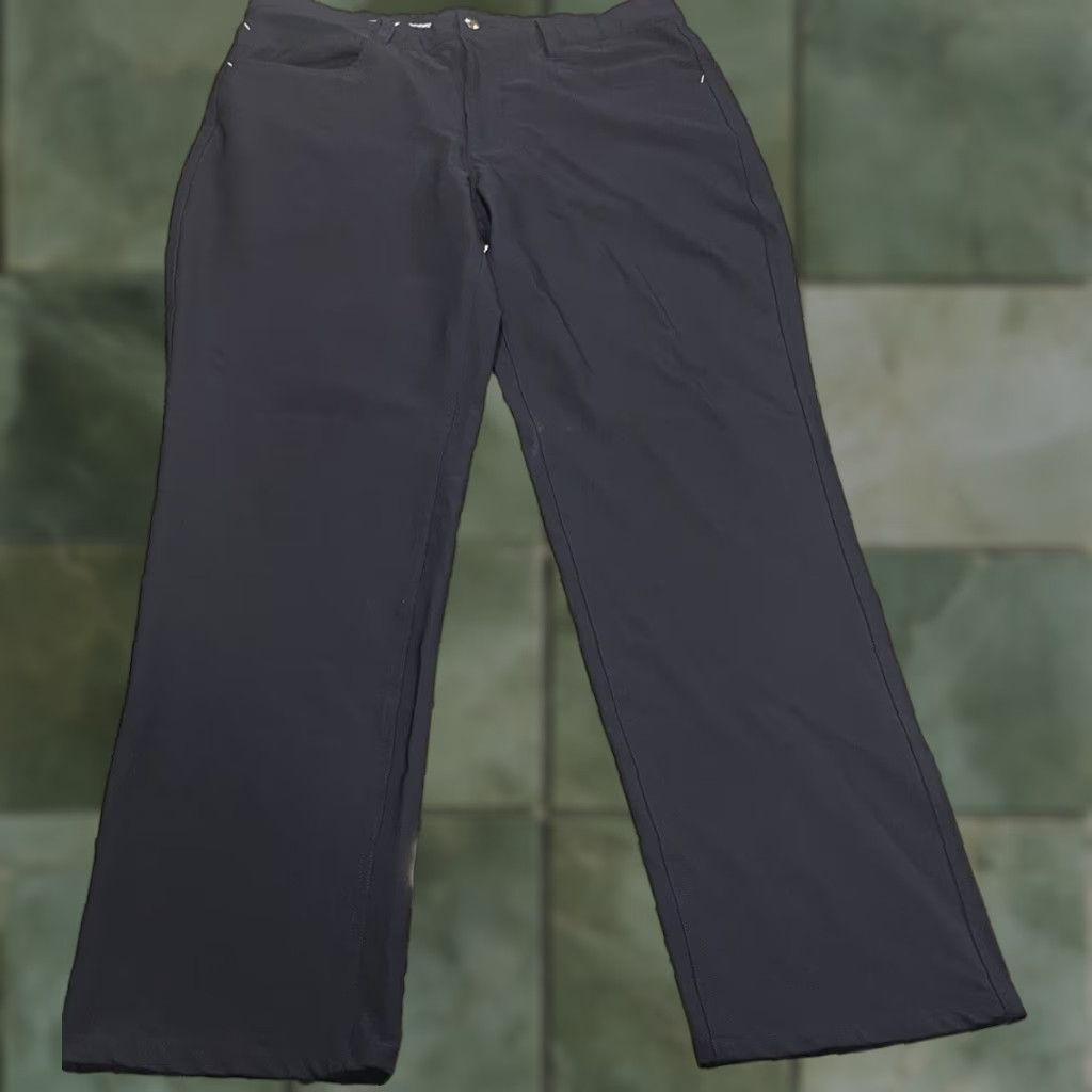 Footjoy FootJoy Pants 34x30 Men Blue 5-Pocket Athletic Fit Golf Stretch Polyester Spandex Size US 34 / EU 50 - 1 Thumbnail