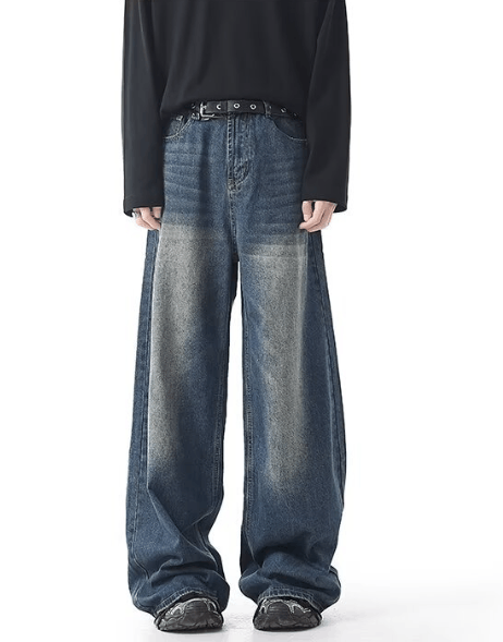 Japanese Brand × Jean Men's high street loose fashion jeans Size US 32 / EU 48 - 2 Thumbnail
