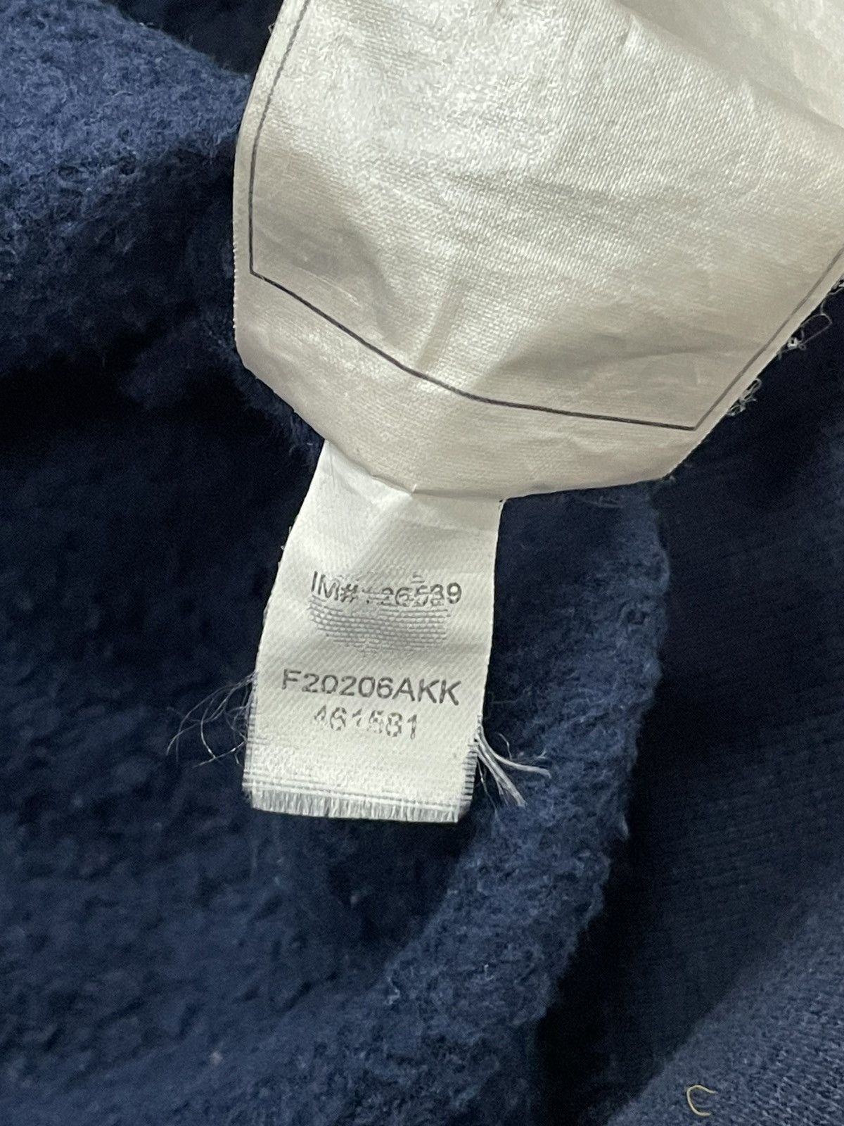 Nike Vintage Nike Athletic Center Logo Hoodie Size US S / EU 44-46 / 1 - 7 Thumbnail