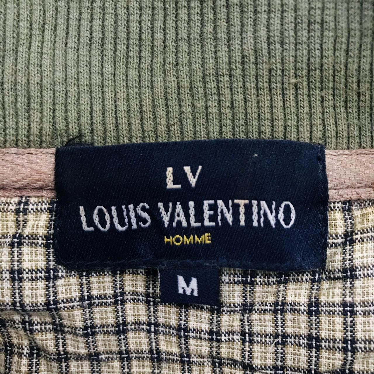 Vintage Vtg LOUIS VALENTINO HOMME Half Zip Sweatshirt Spell Out Size US M / EU 48-50 / 2 - 4 Thumbnail