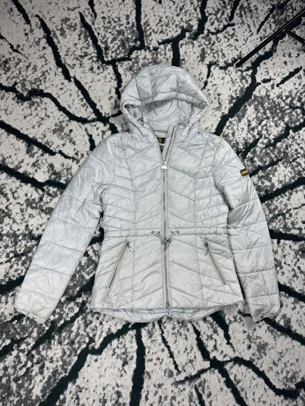 Barbour grey 38 fibredown down jacket