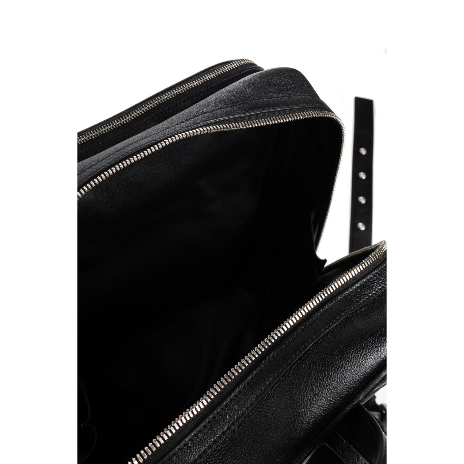 Acne Studios ACNE STUDIOS Camero Gym Black Leather Backpack New Size ONE SIZE - 4 Thumbnail
