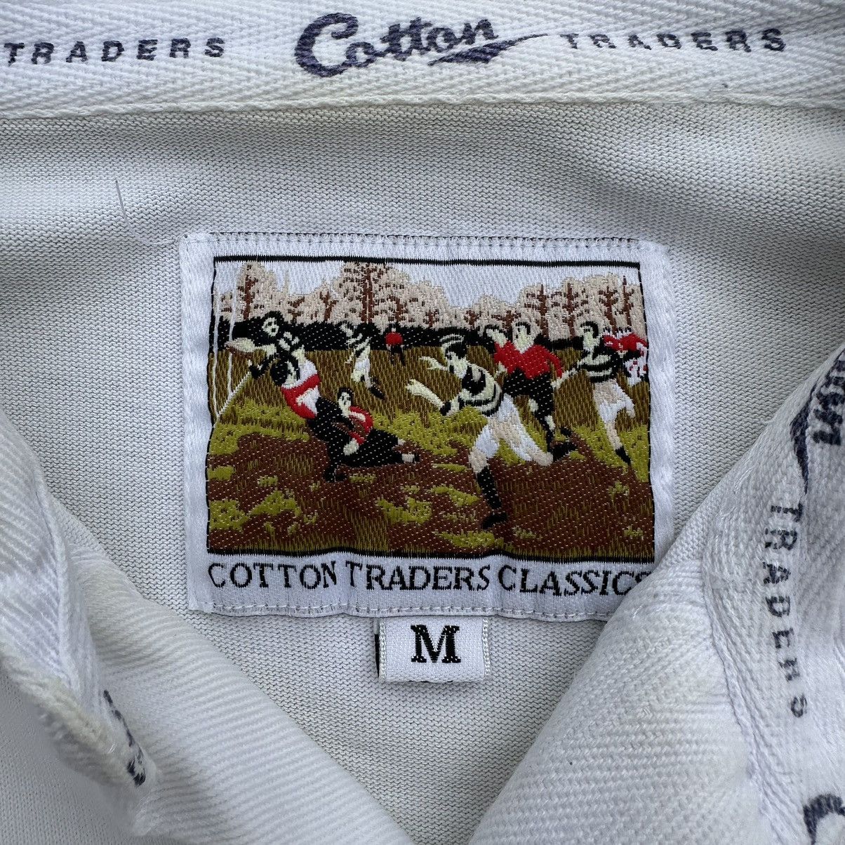 New England Outerwear × Y/Project Vintage England Rugby League Polo Trashed Y2K 90s USA Size US M / EU 48-50 / 2 - 7 Thumbnail