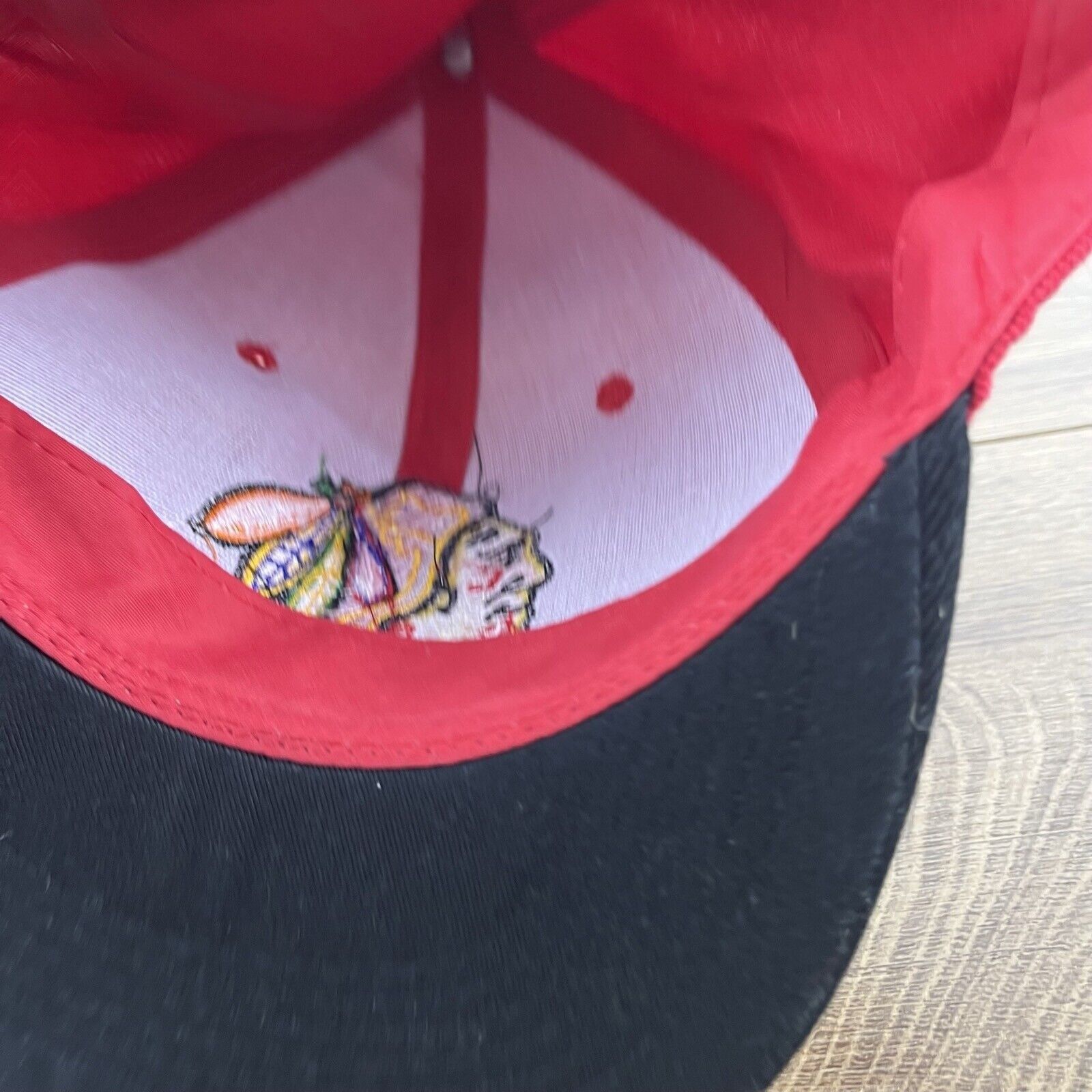 Other Chicago Blackhawks NHL Hat Snapback Red Hat Adjustable Hat R Size ONE SIZE - 14 Thumbnail