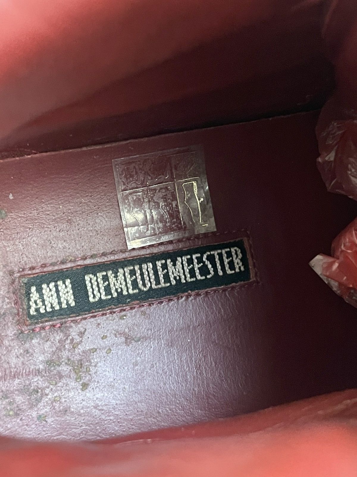 Ann Demeulemeester Ann Demeulemeester boots Leather Shoes Avant-Garde Style Size US 8.5 / IT 38.5 - 13 Thumbnail