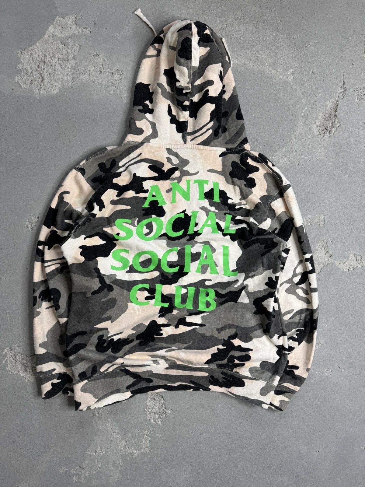 ASSC Anti Social Social Club camo hoodie