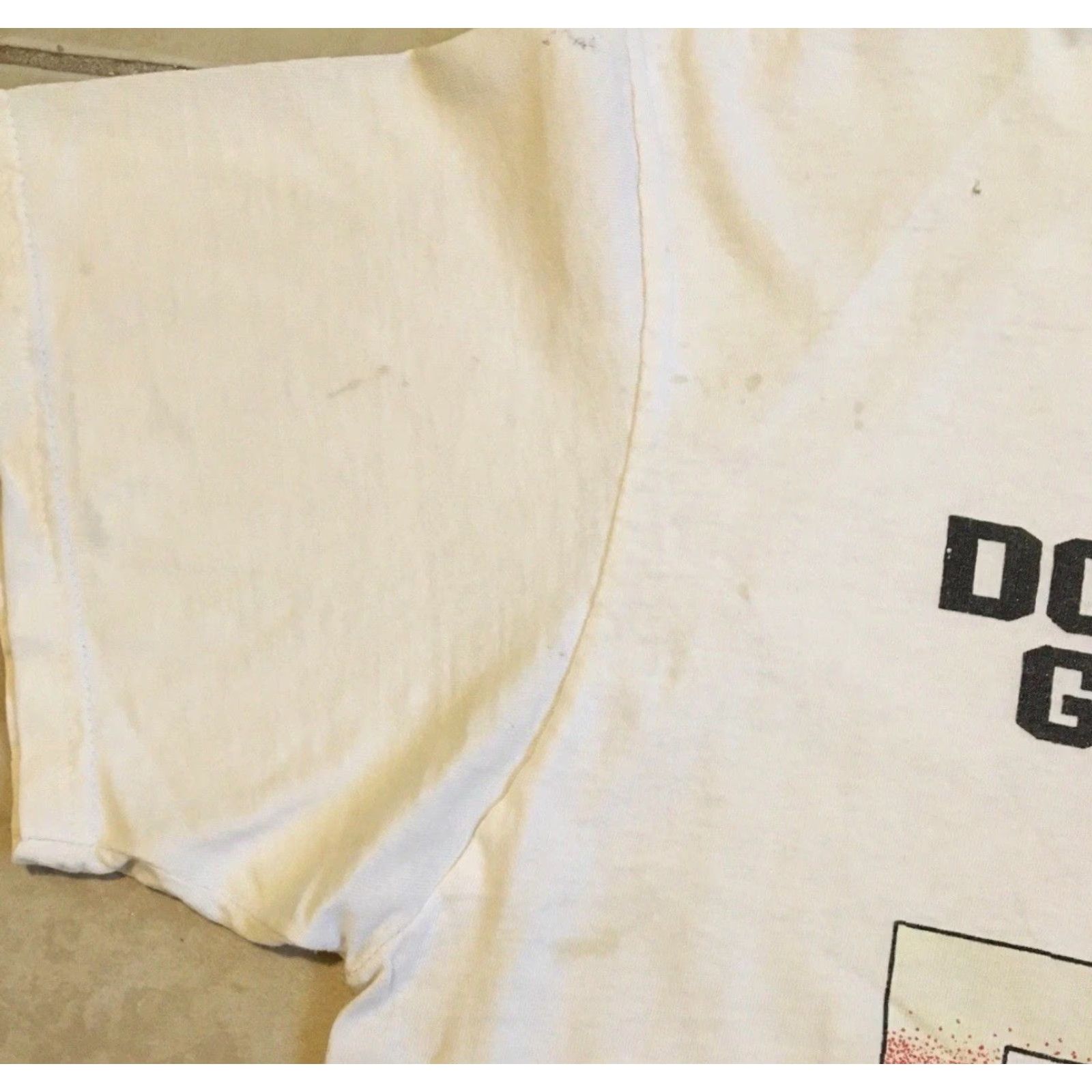Vintage VINTAGE I Dont Get Mad I Get Even Faded Distress Shirt M XL Funny Grunge 90s T-Shirt Mens Clothing Size US M / EU 48-50 / 2 - 7 Thumbnail