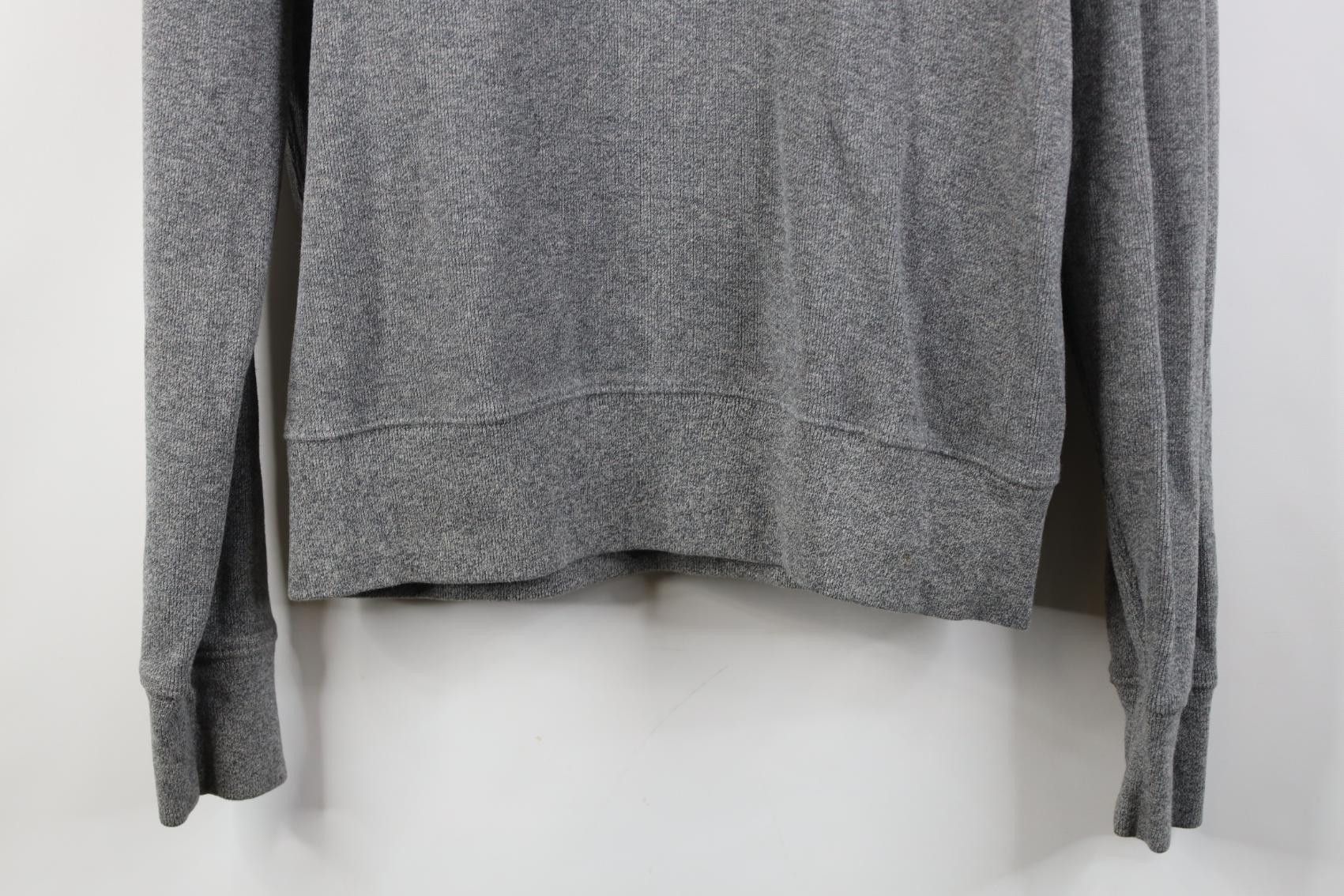 Polo Ralph Lauren Vintage 90s Ralph Lauren Cotton Knit Shawl Sweater Gray Size US M / EU 48-50 / 2 - 3 Thumbnail