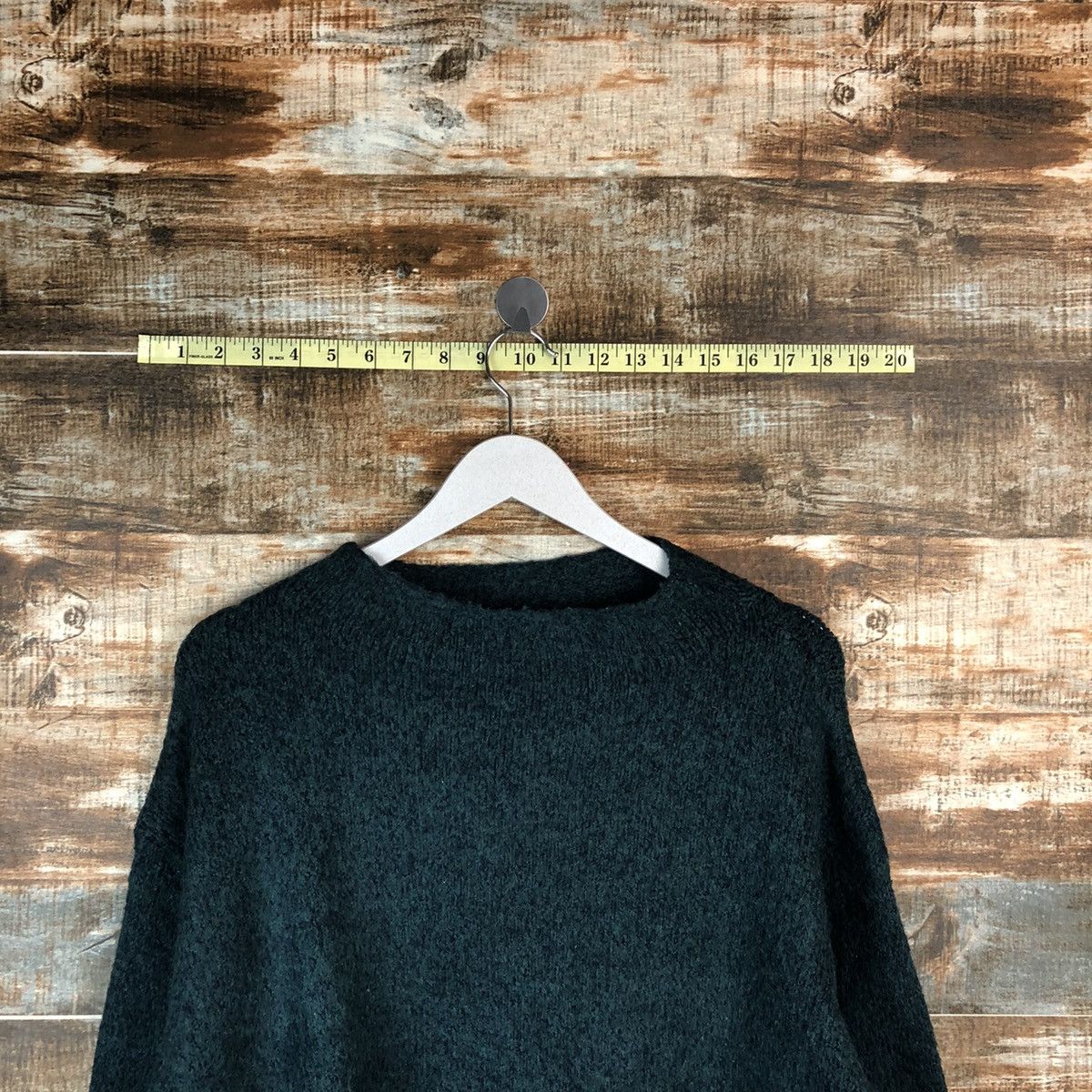 Homespun Knitwear × Uniqlo Uniqlo japan vintage Green Knitwear #A1744 Size US L / EU 52-54 / 3 - 4 Thumbnail