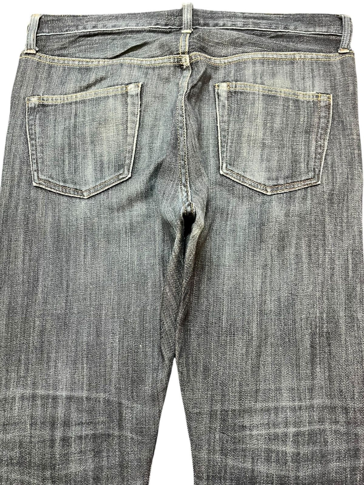 United Arrows Vintage Monkey Lime United Arrows Slim Fit Zipper Denim Size US 33 - 6 Thumbnail