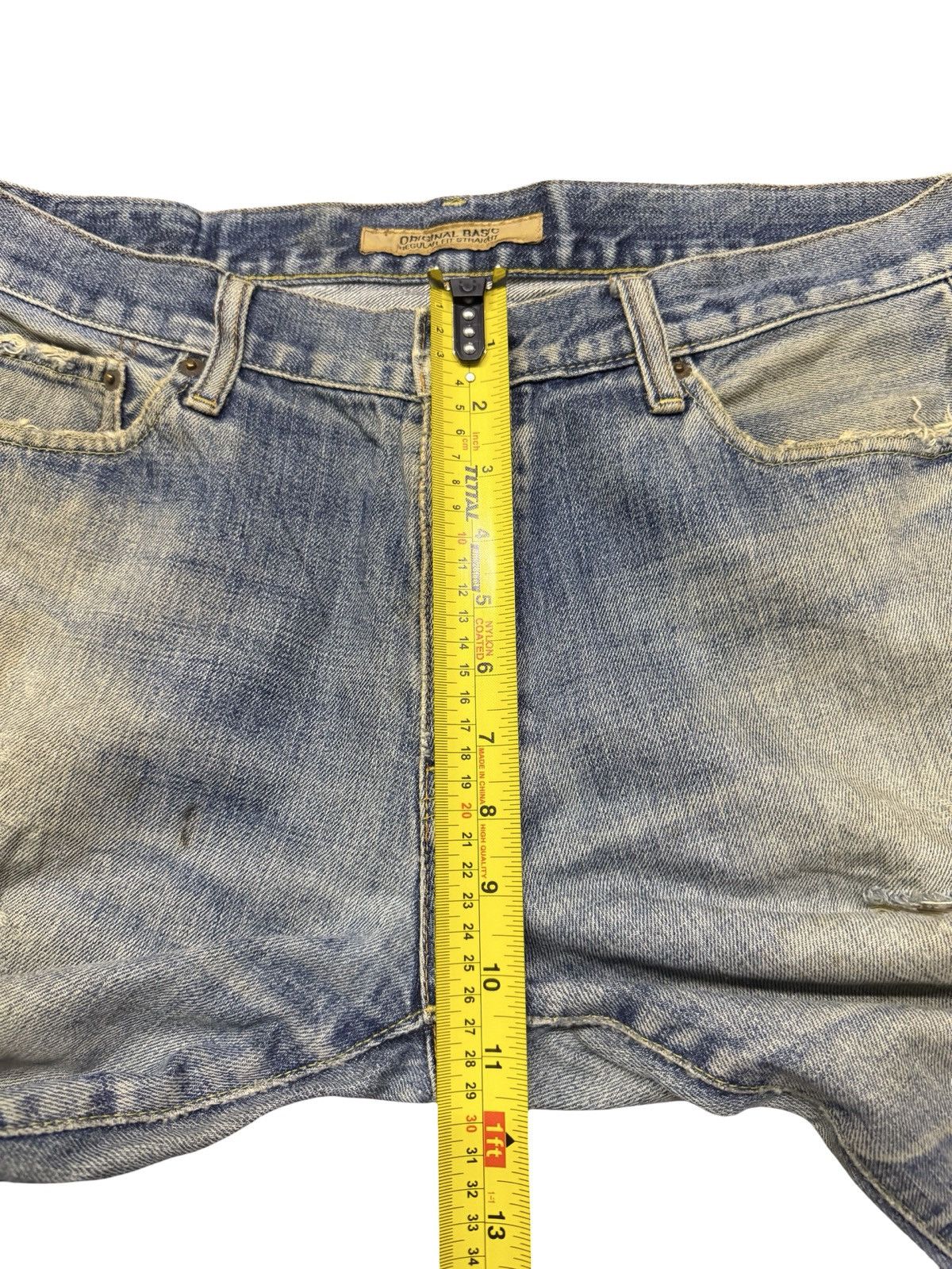 Uniqlo Vintage Uniqlo S-002 Japanese Market Jeans | Vintage Wash 35 Size US 35 - 14 Thumbnail