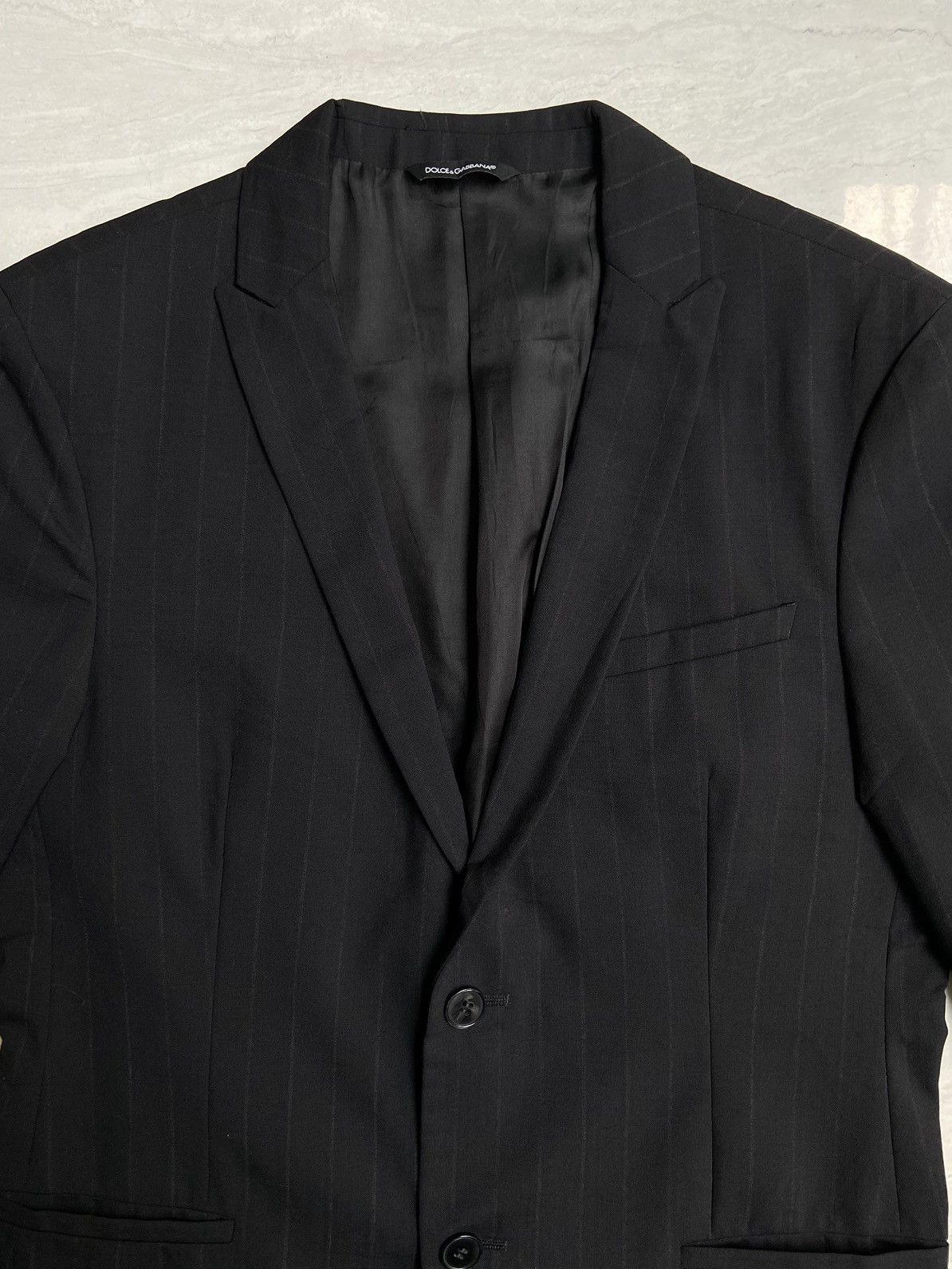DOLCE & GABBANA Black Suit Tailoring