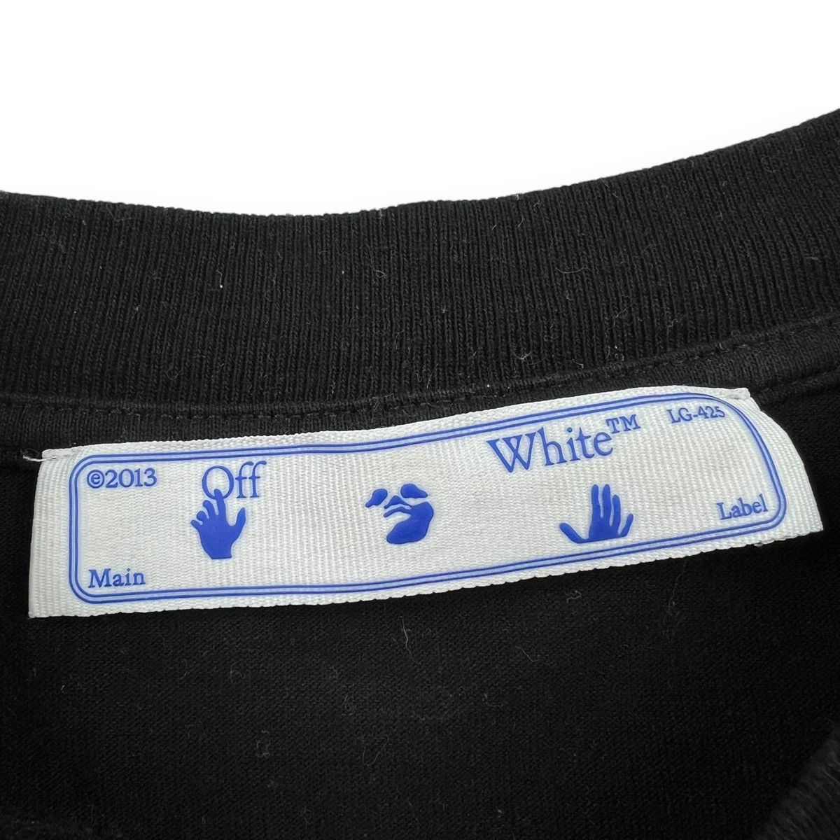 Off-White Off-White Caravaggio Black T Shirt Size US M / EU 48-50 / 2 - 4 Thumbnail