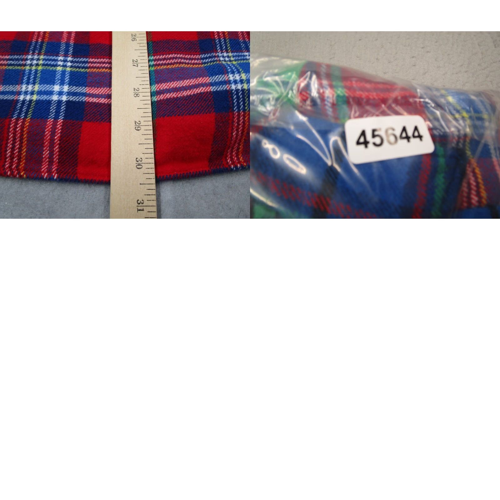 Polo Ralph Lauren Polo Ralph Lauren Men's Large Red Plaid Flannel Button-Up Shirt with Chin Strap and Pockets Size US L / EU 52-54 / 3 - 8 Thumbnail