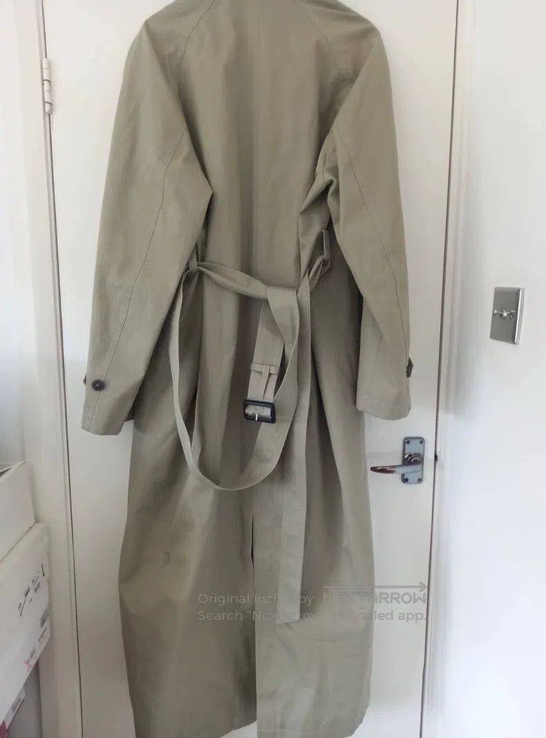 Balenciaga Balenciaga Oversized collarless long trench coat Size XS / US 0-2 / IT 36-38 - 3 Thumbnail