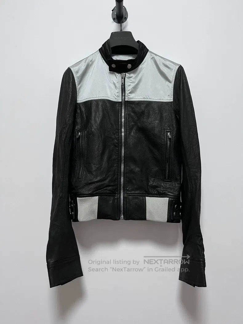 Rick Owens Rick Owens SS20 Main Line Show Short Patchwork Leather Jac Size US S / EU 44-46 / 1 - 1 Thumbnail