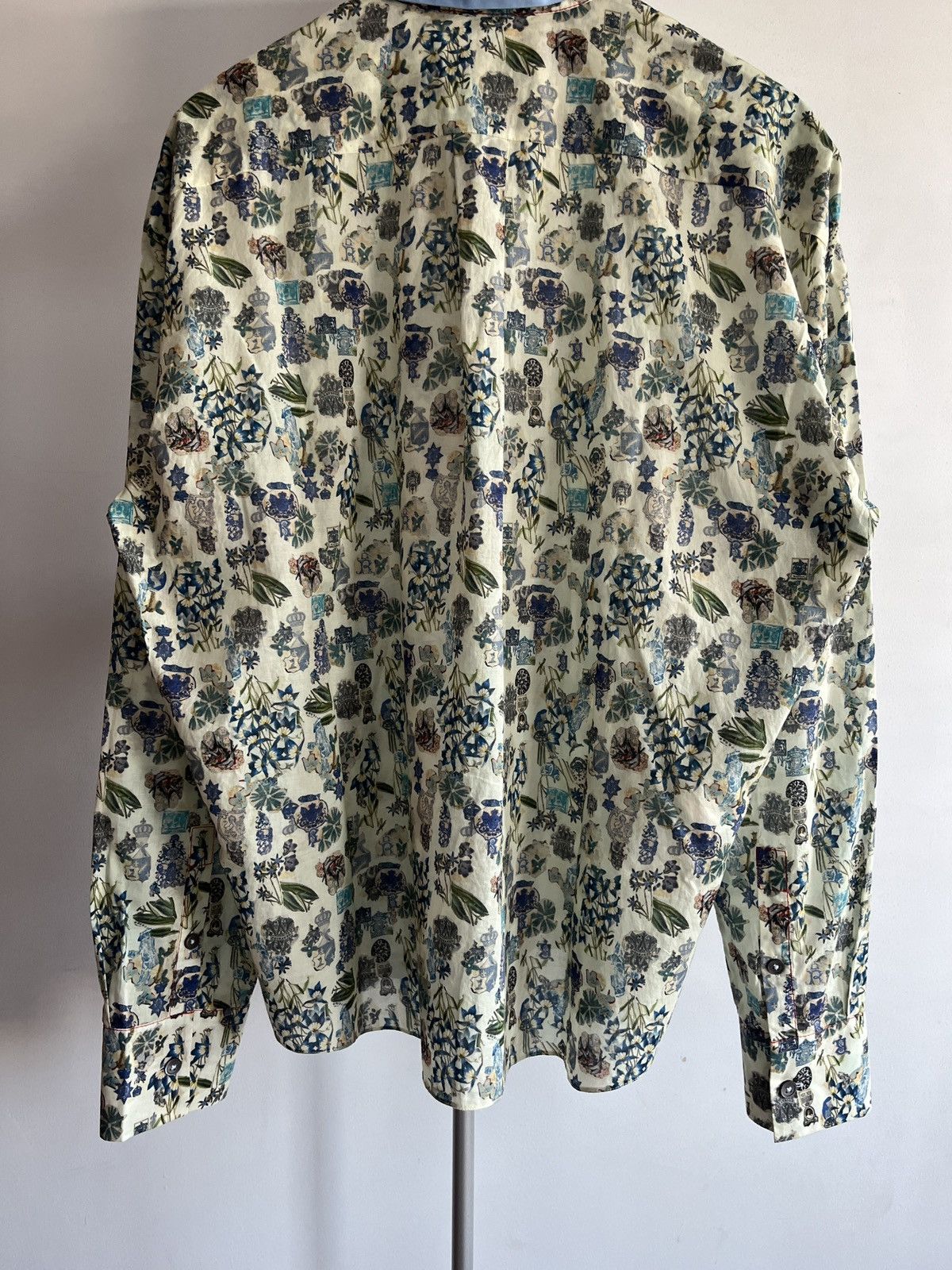 Marni Marni Floral Button Up Shirts Size US L / EU 52-54 / 3 - 18 Thumbnail